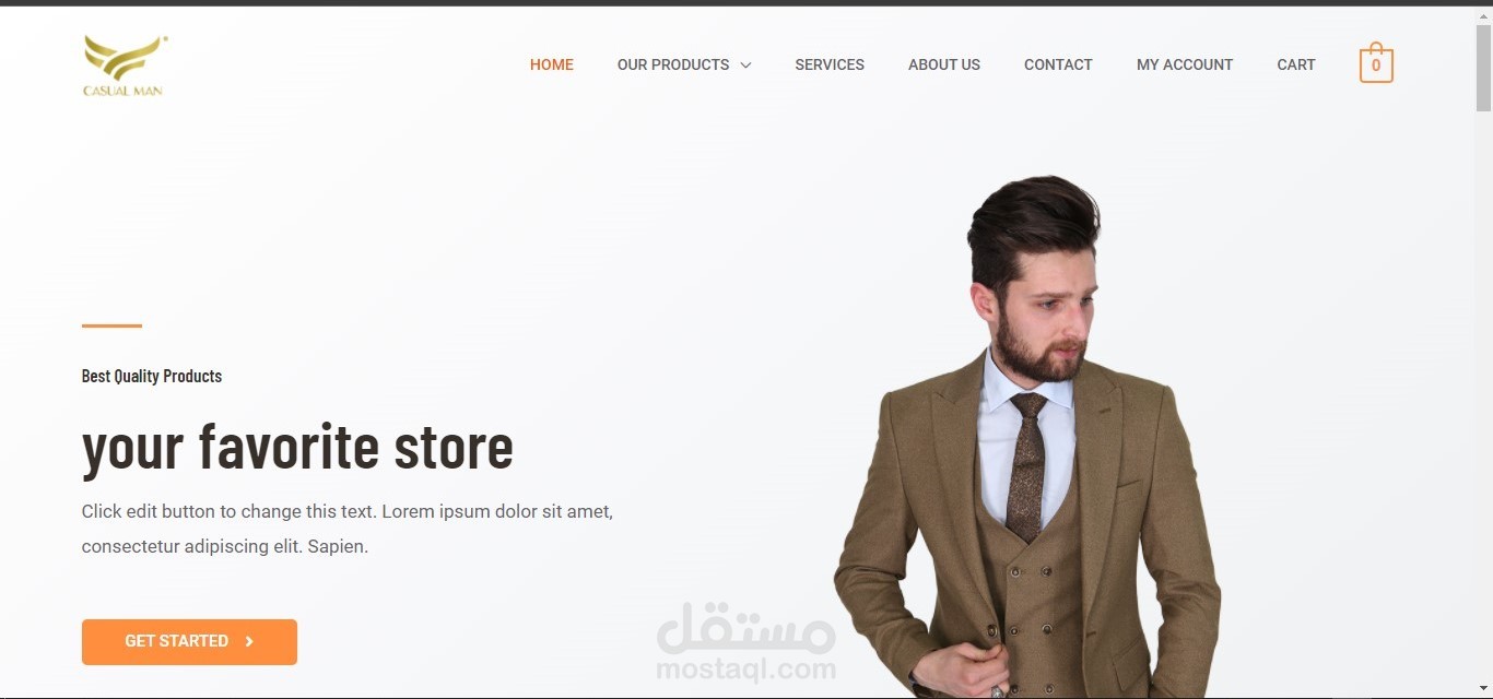 casual man