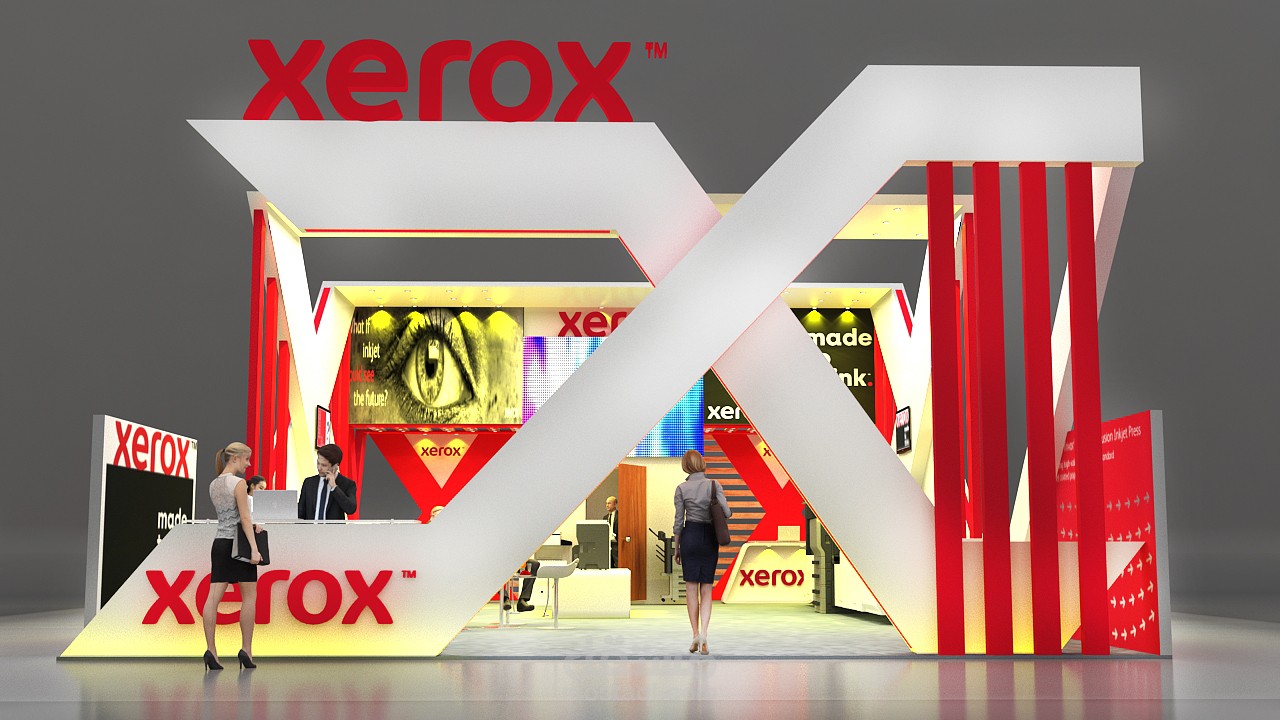 Xerox booth