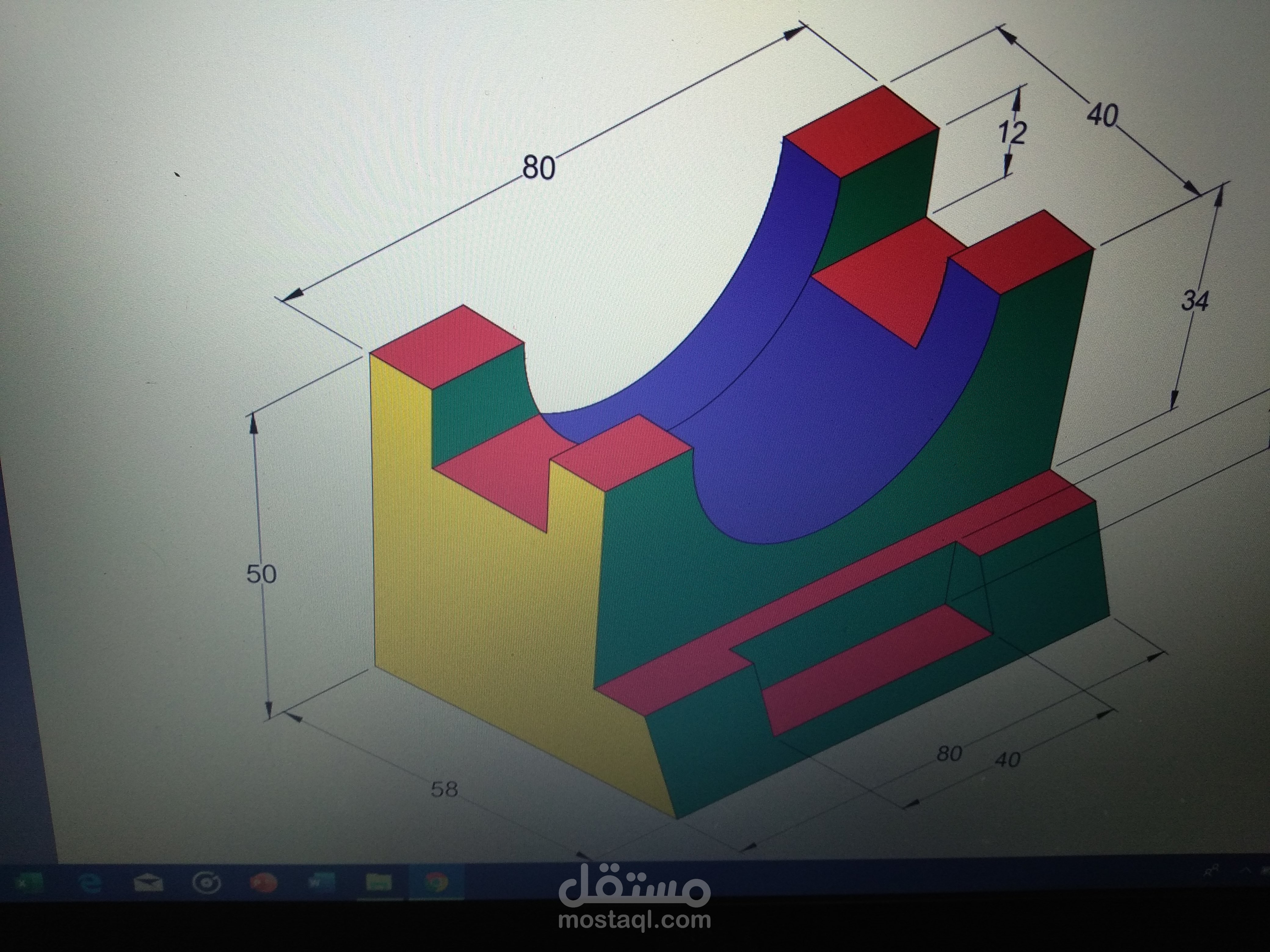 رسم ايزومترك