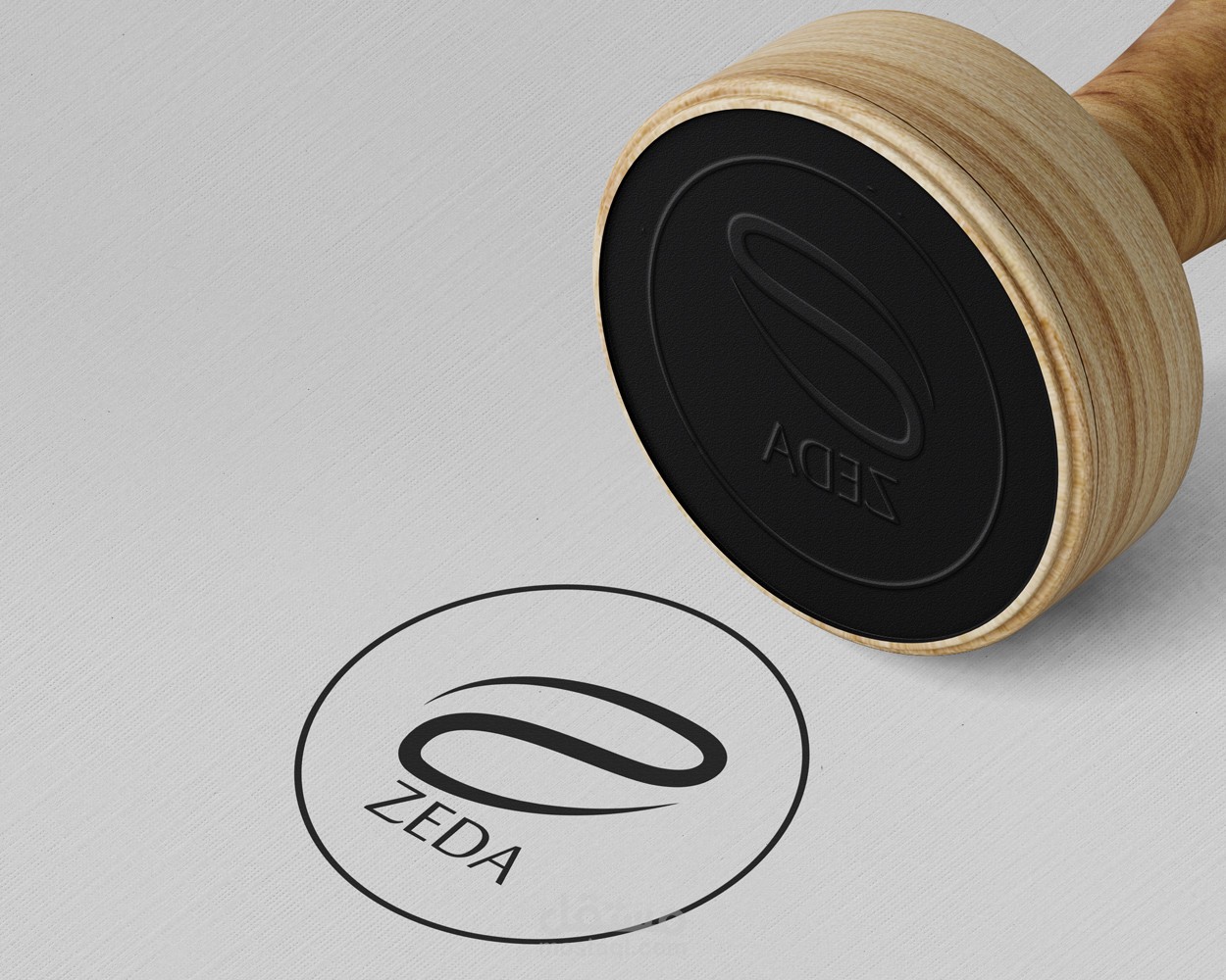 شعار وهوية بصرية Zeda Coffee- قهوة زيدا
