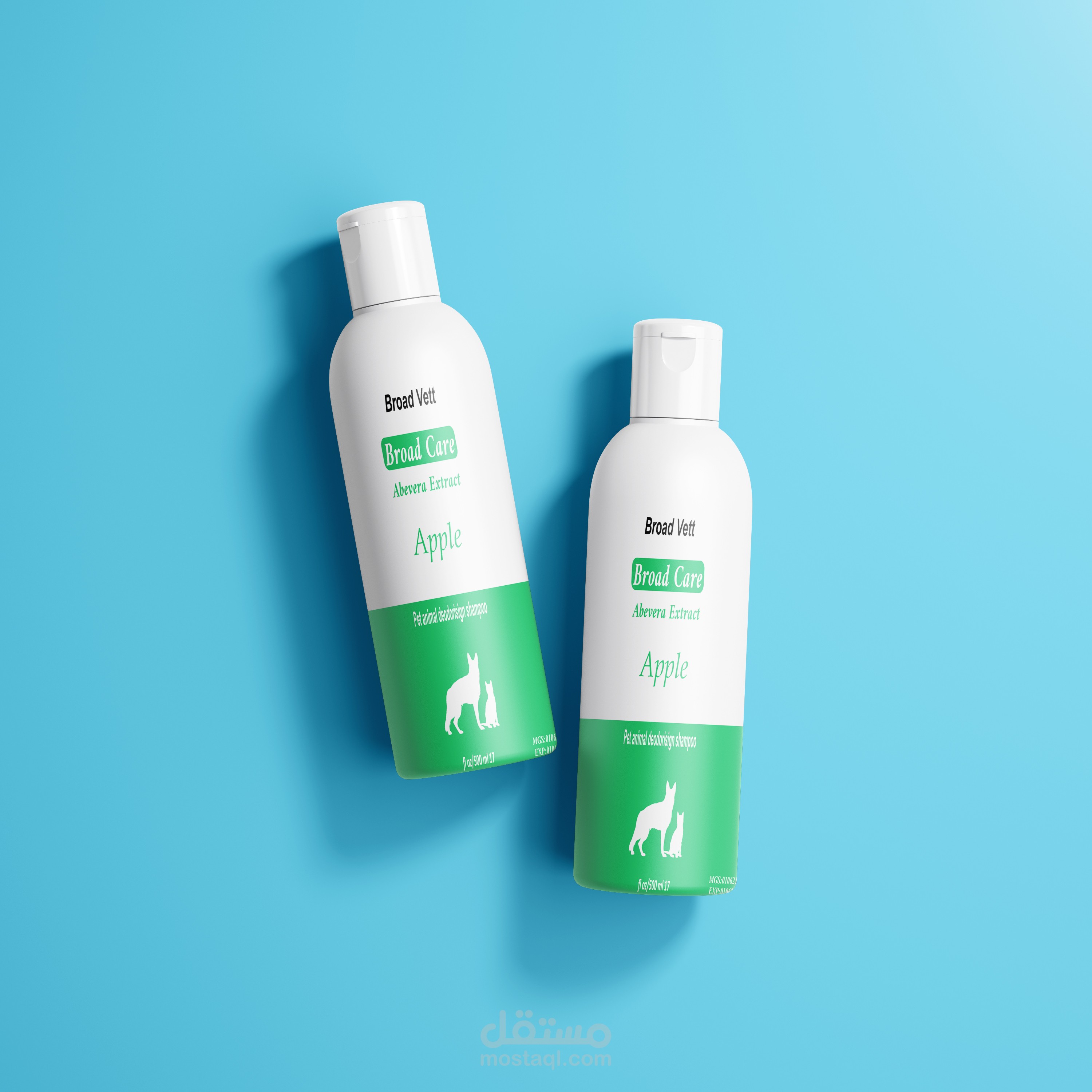 تصميم عبوات منتجات شامبو