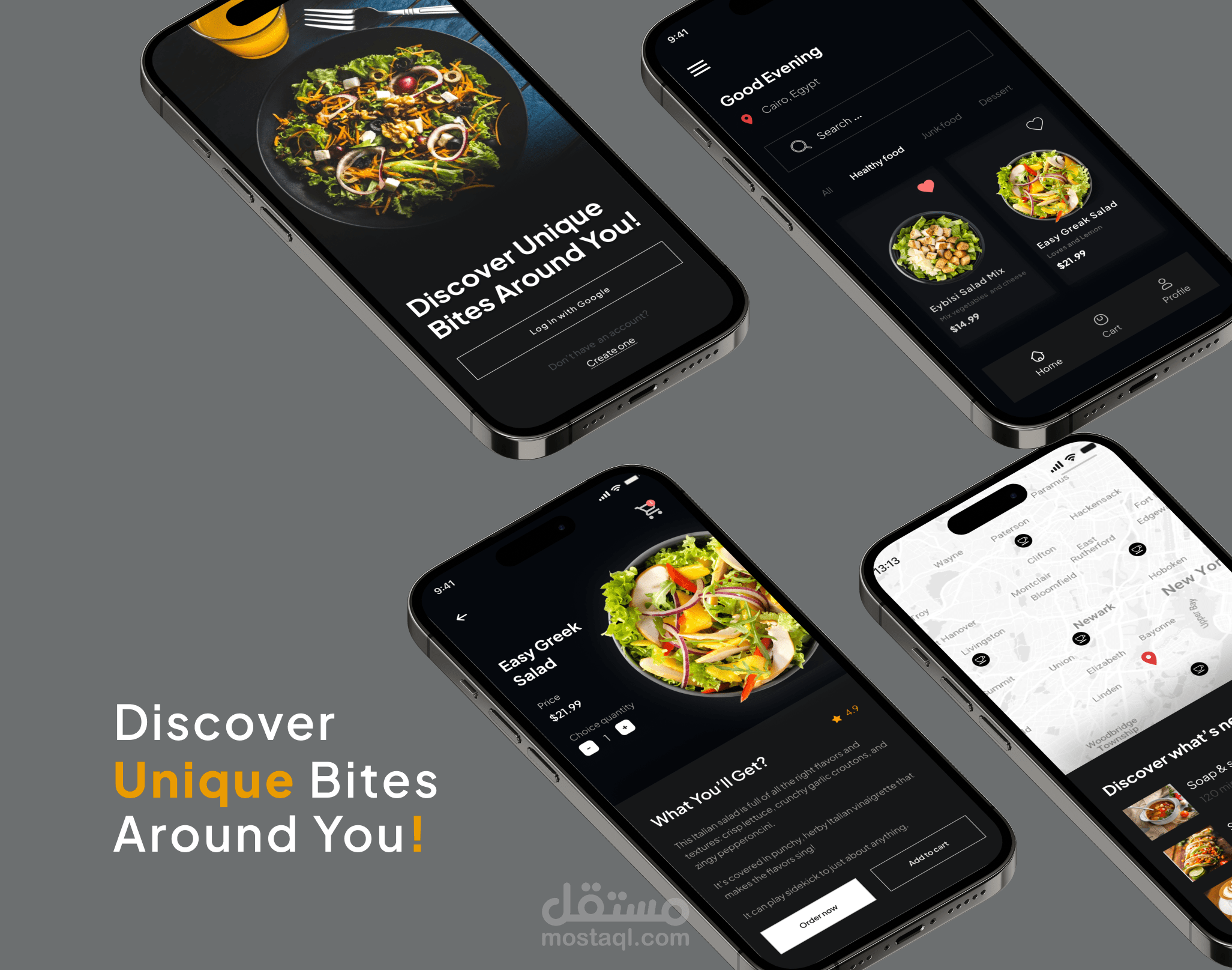 Crafting Delightful Experiences: UI Design for Foodak App