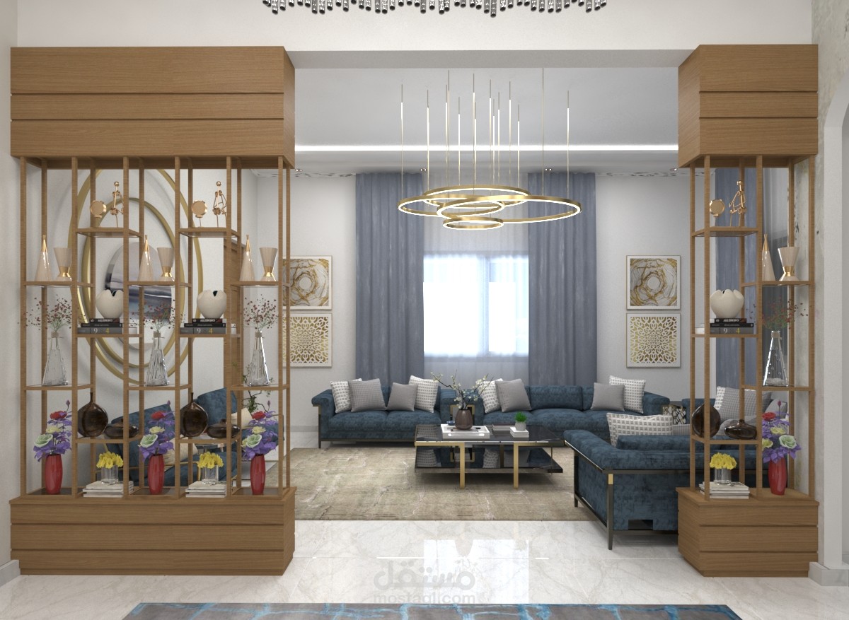 تصميم داخلي شقة سكنية