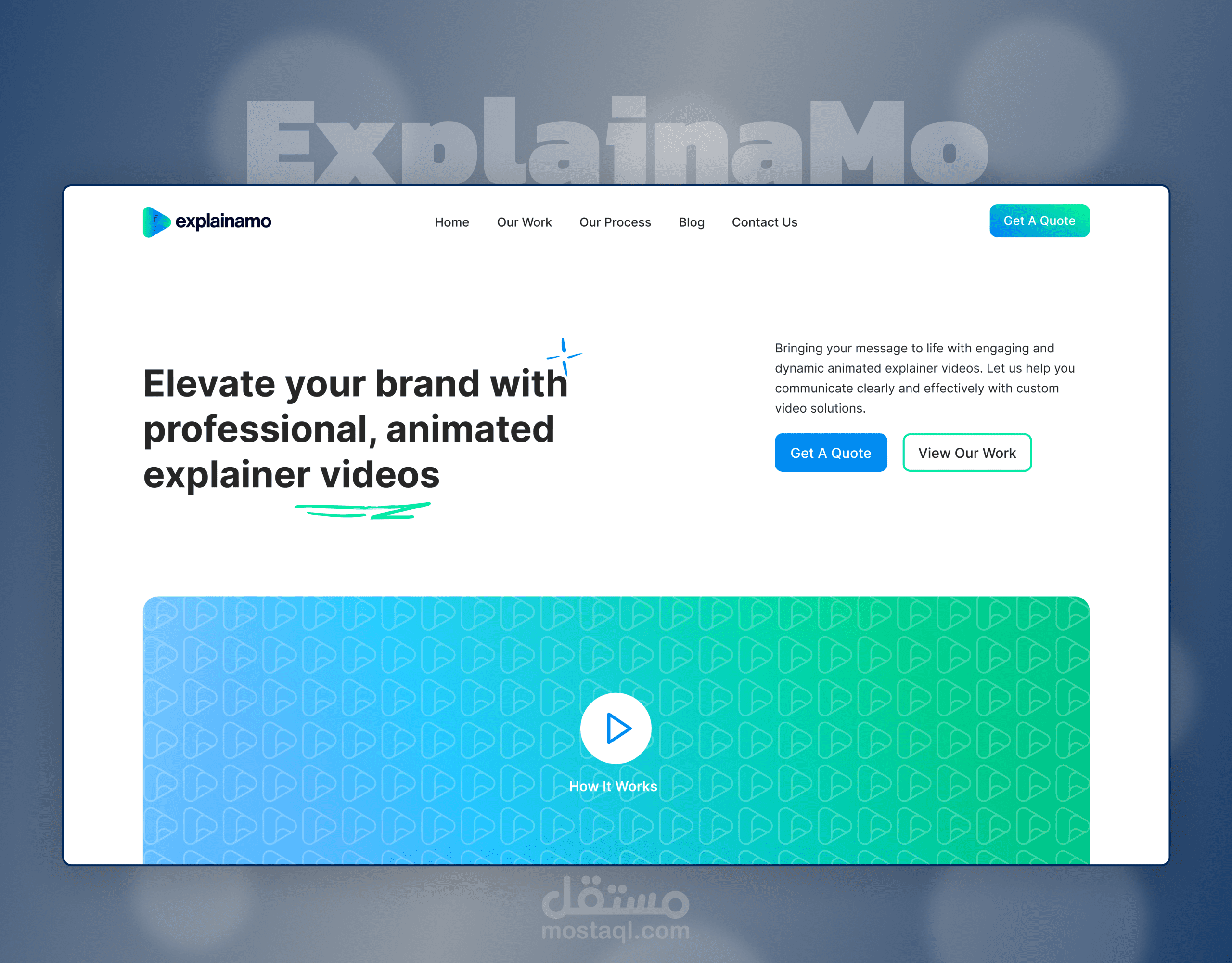 برمجة موقع تصميم فيديوهات على ويبفلو من فيجما - Figma to Webflow Conversion