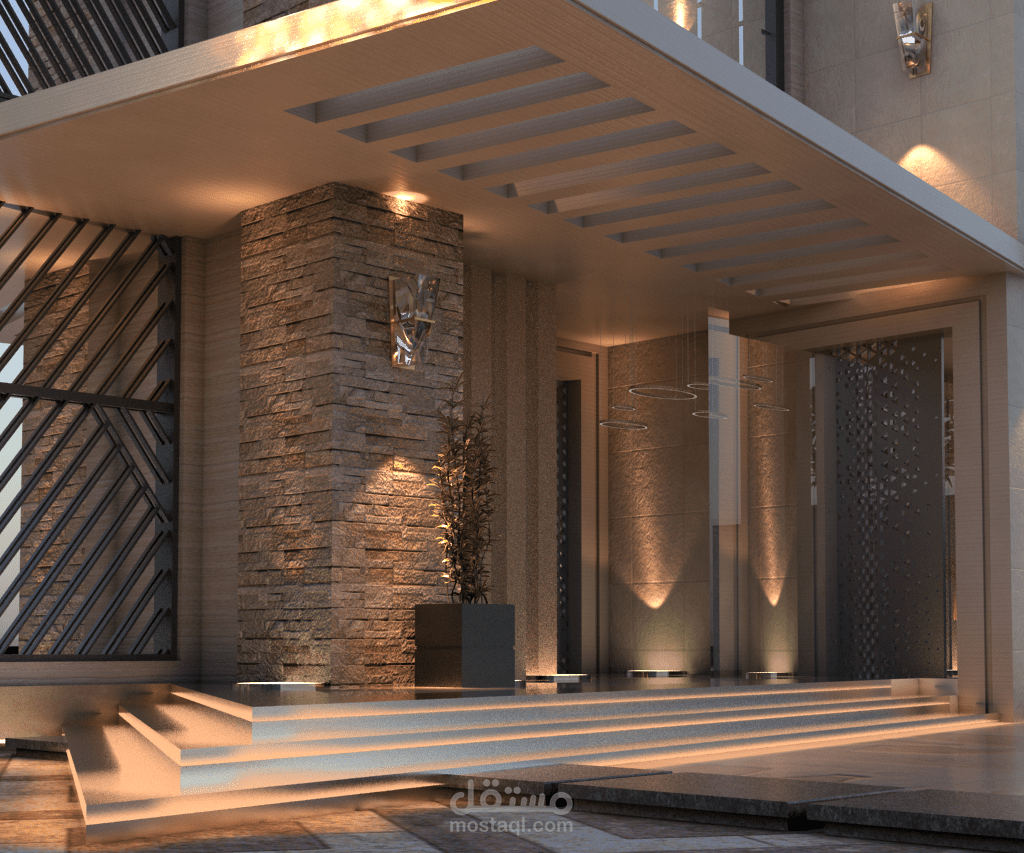 تصاميم  فلل سكنيه مودرن