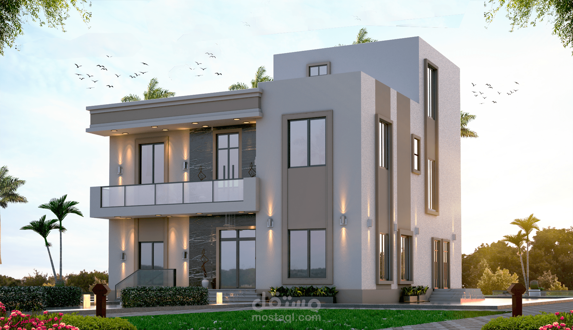 فيلا مودرن بسيطه