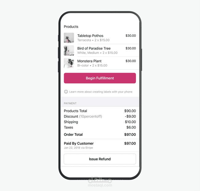 اضافه منتجات واداره متجر ووكوميرس من خلال تطبيق اندرويد