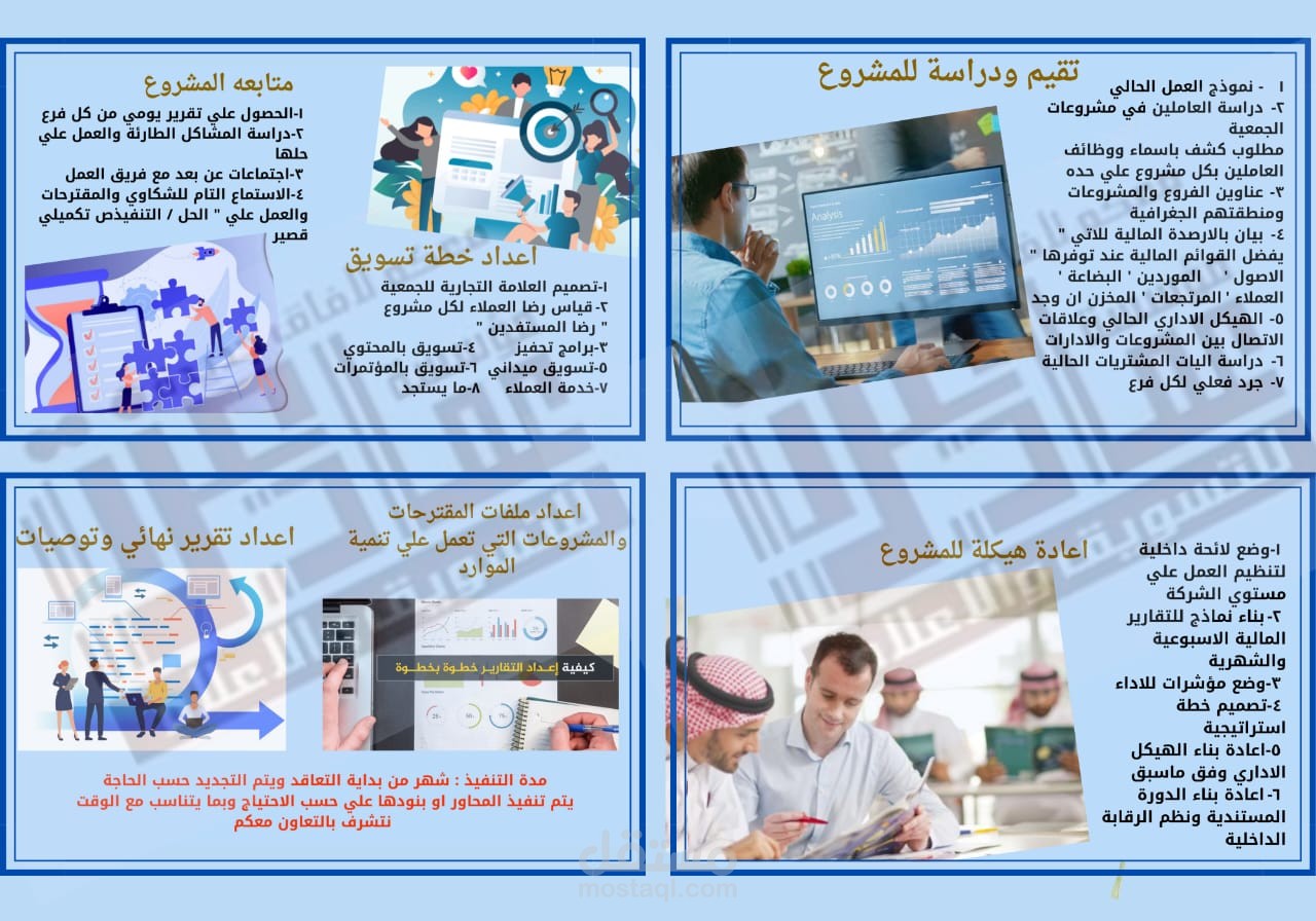 برنامج تطوير الاعمال للشركات والجمعيات