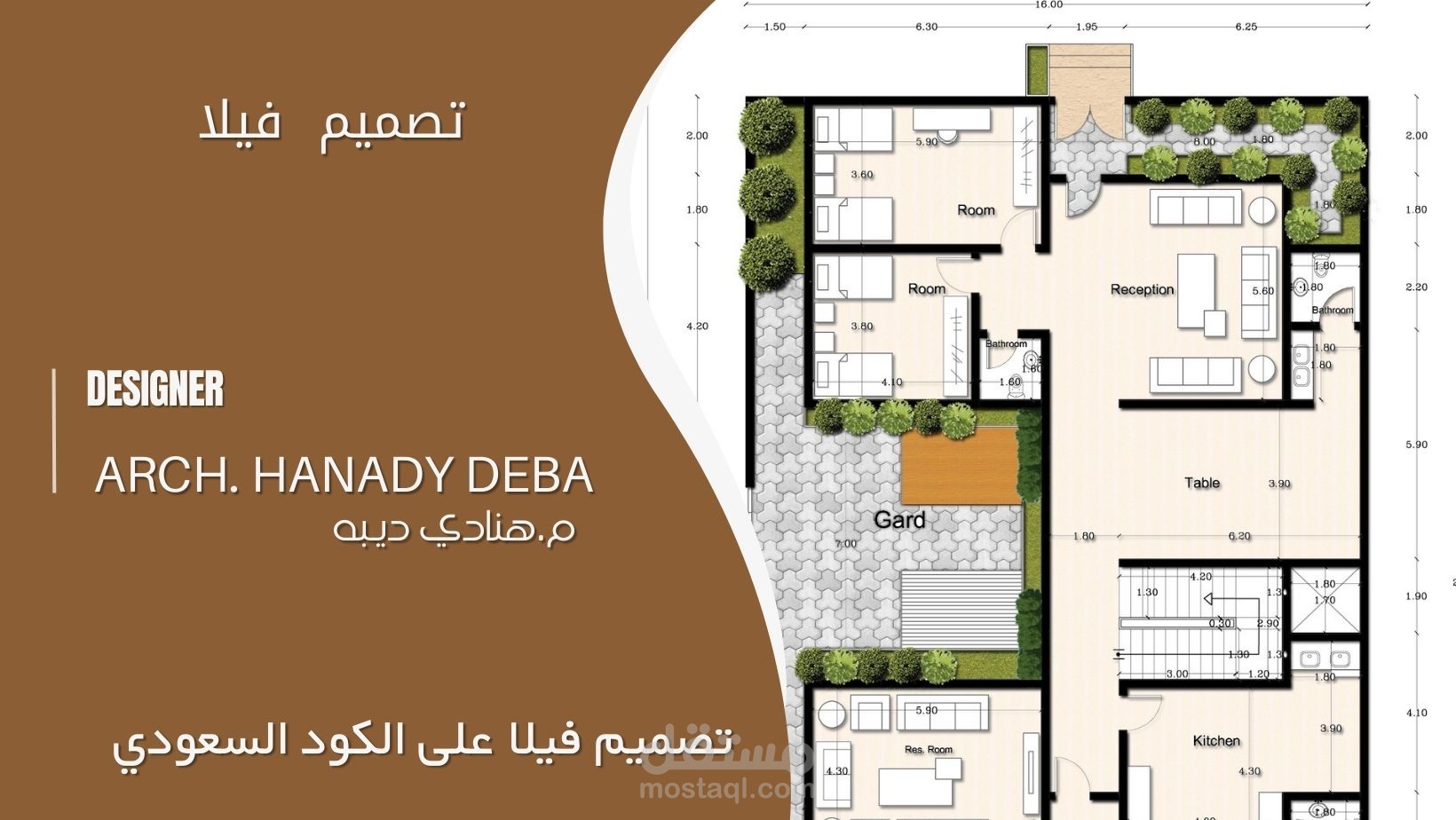 تصميم فيلا