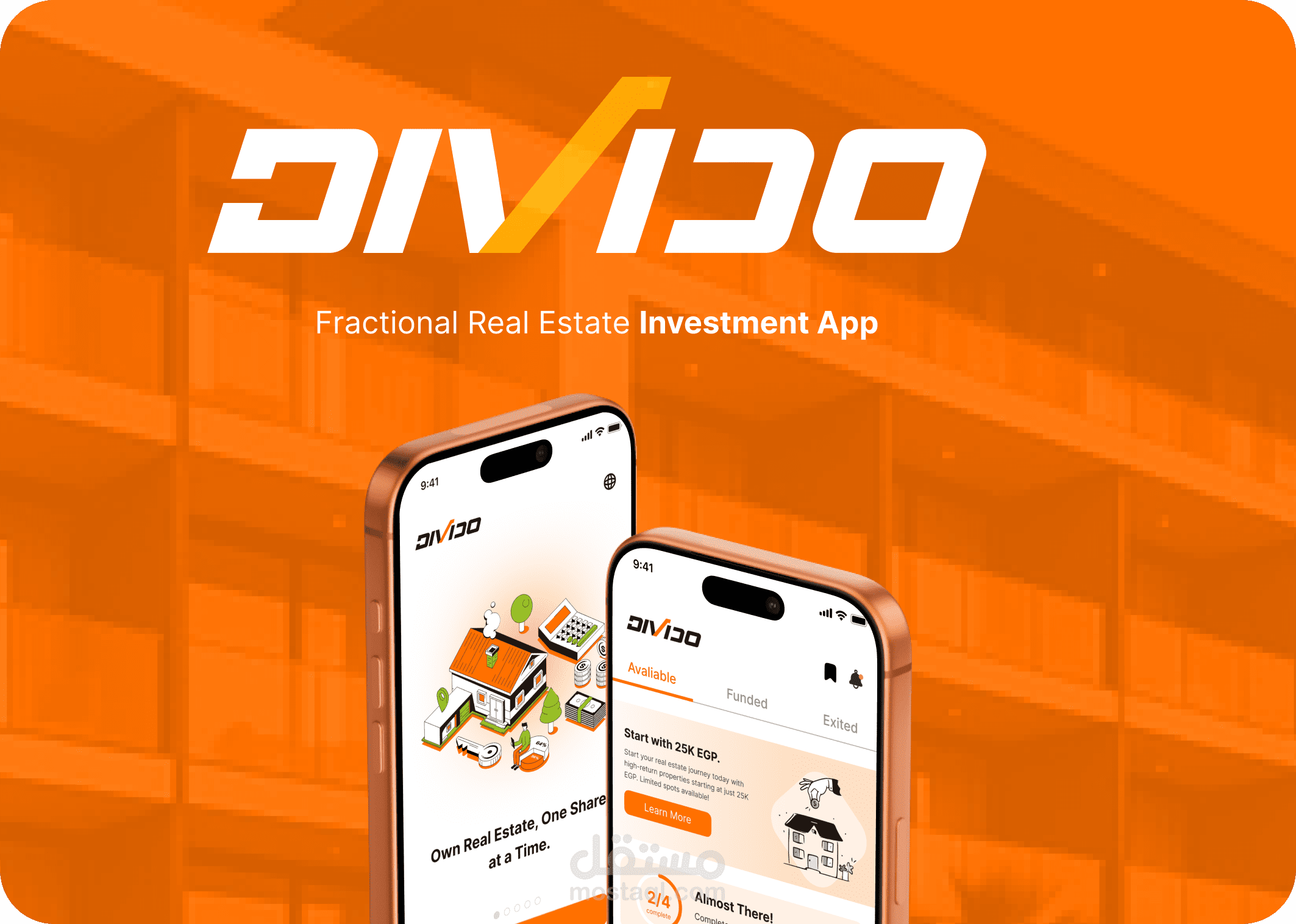 Divido Mobile App — Fractional Real Estate Investment