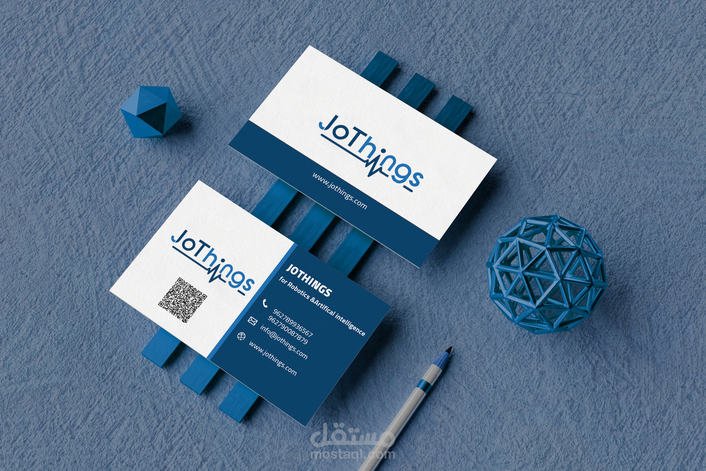 تصميم بطاقات الاعمال(Business card)  بطريقة احترافية