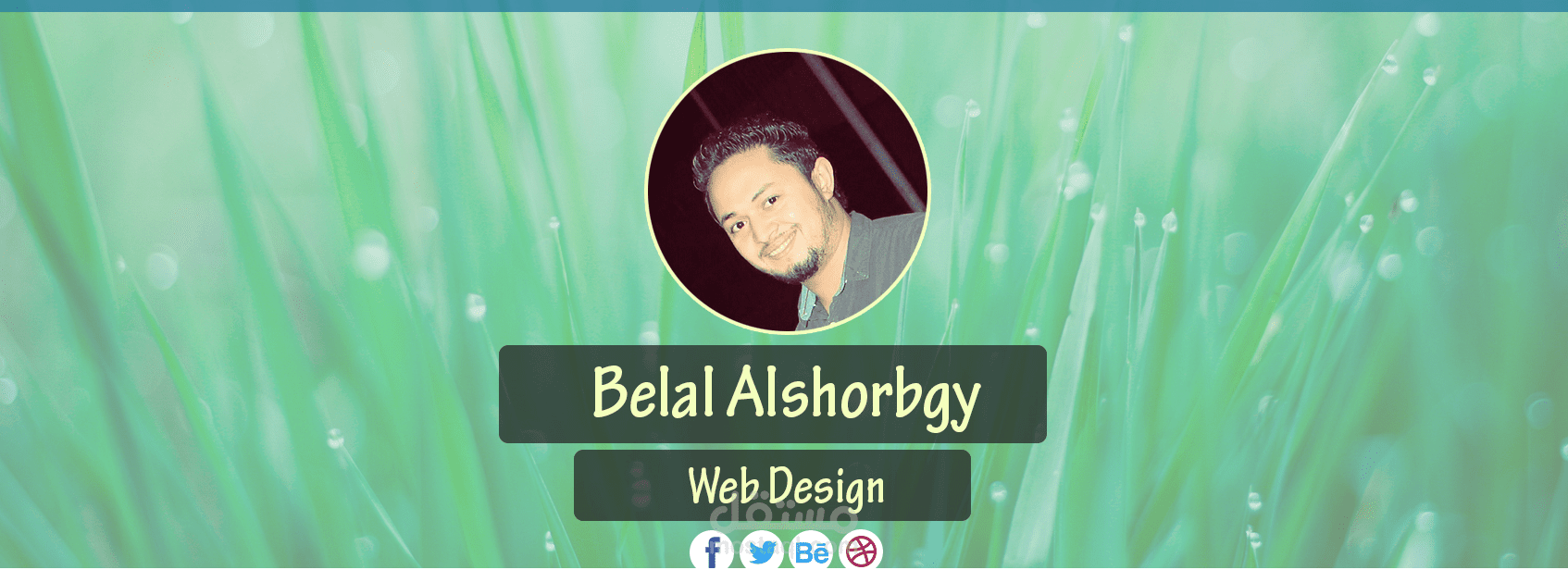 قالب موقع شخصى