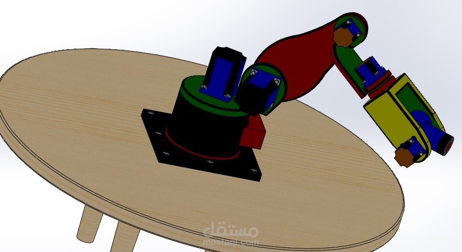Six DOF Robot Arm | SOLIDWORKS