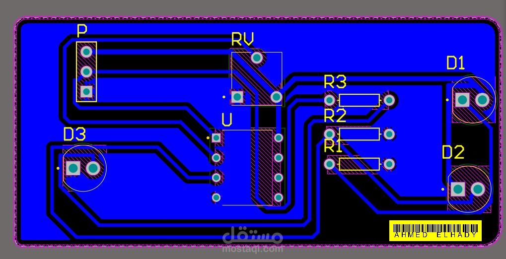 تصميم لوحه اليكترونيه باستخدام برنامج Altium Designer