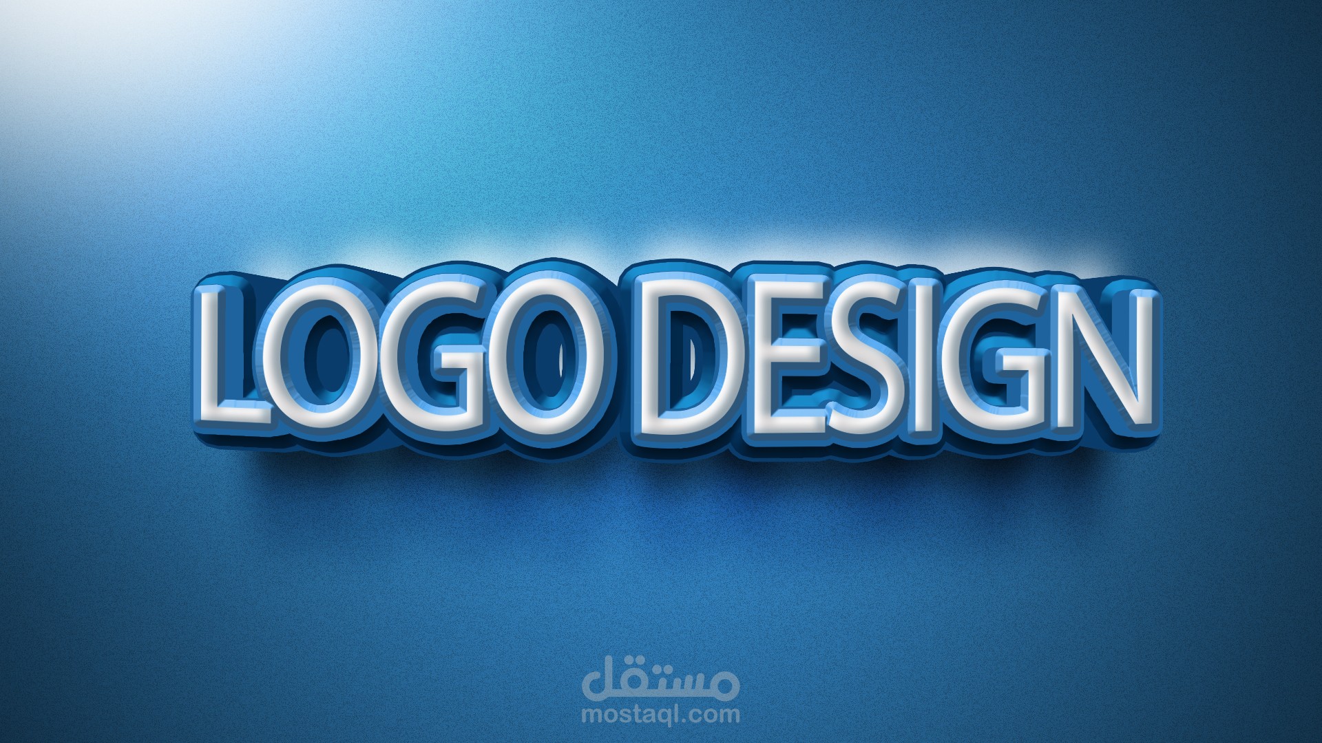 تصميم شعار مع هوية بصرية مع قايد لاين (Logo design with a visual identity with line guide)