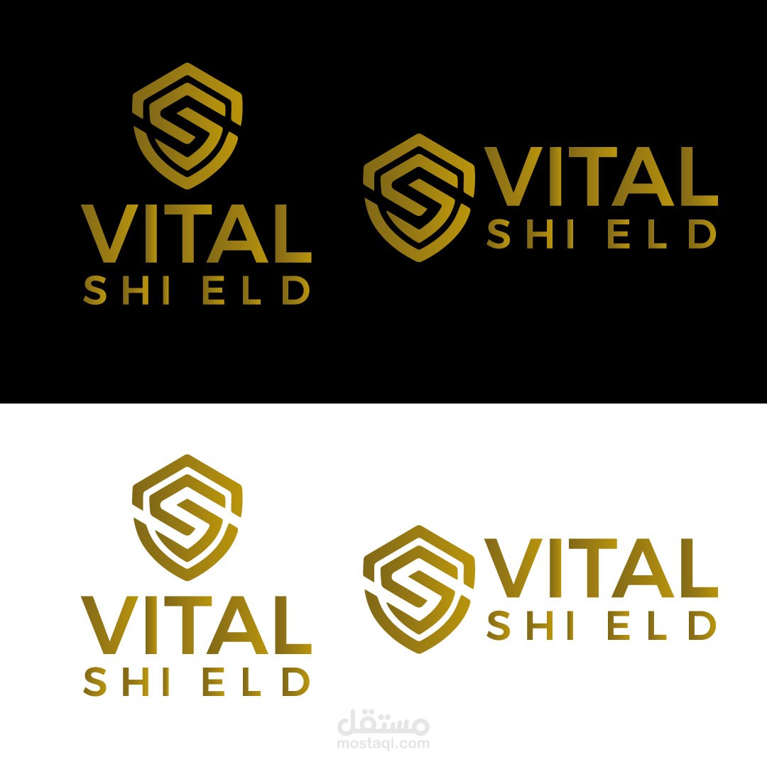 تصميم شعار Vital-Shield
