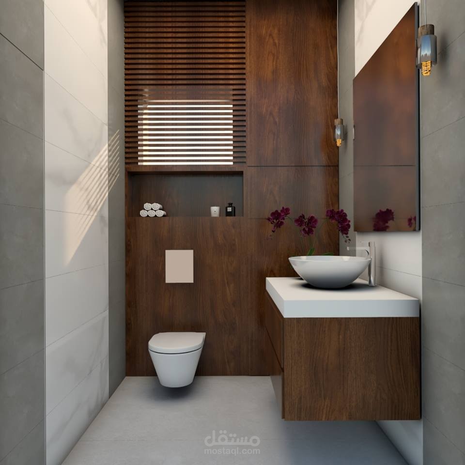 تصميم دورة مياه