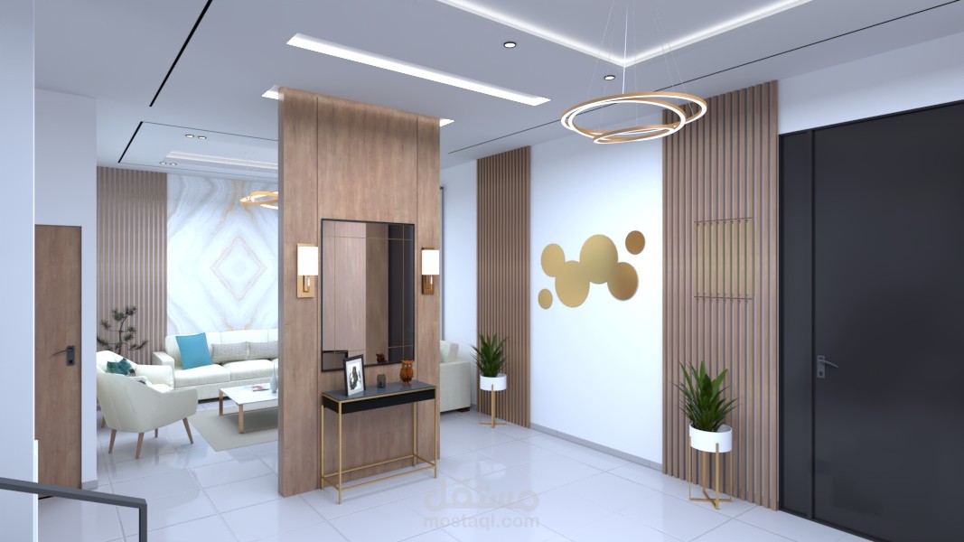 تصميم صالة ومجلس نسائي في السعودية