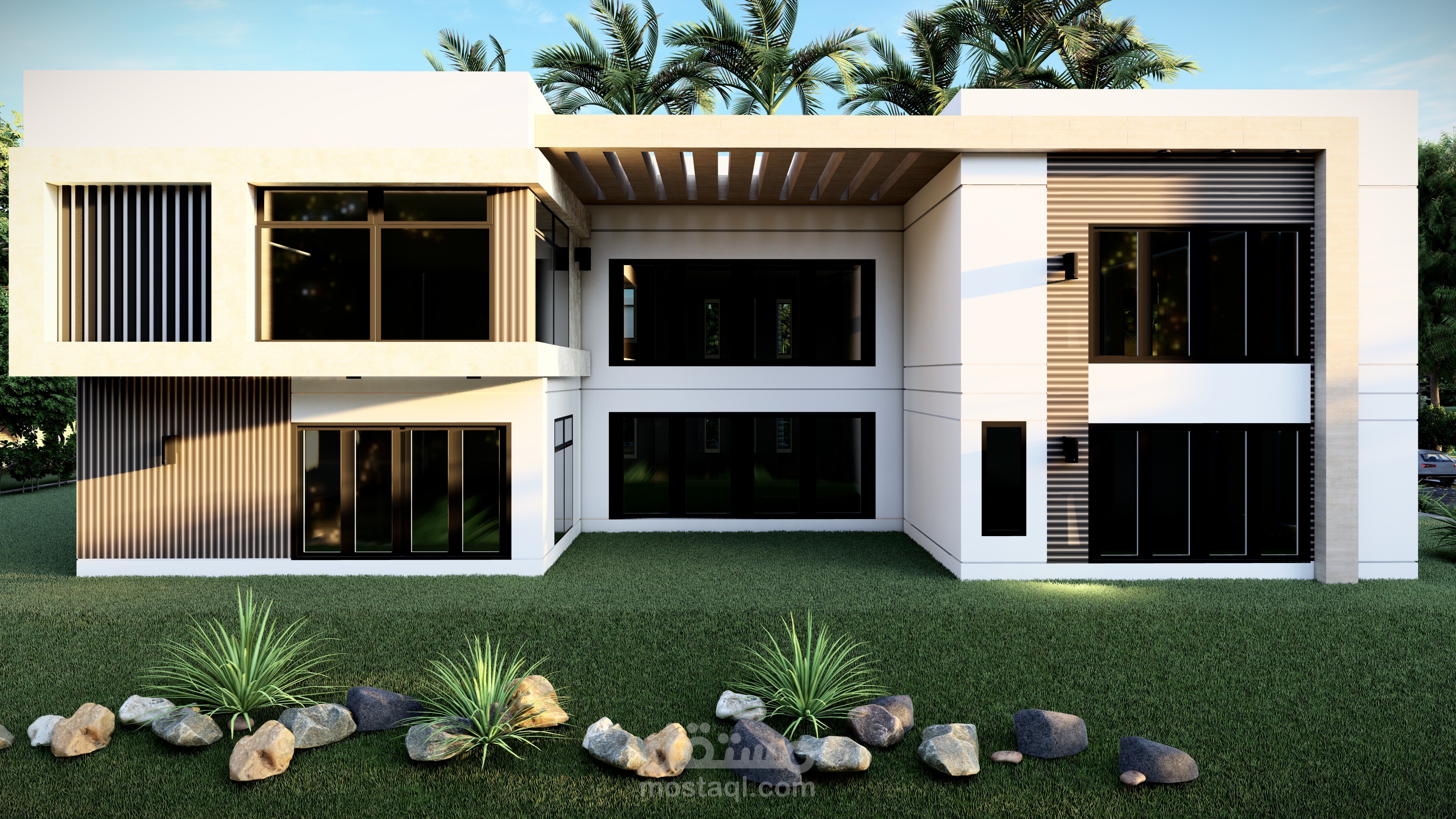تصميم فيلا سكنية في السعودية