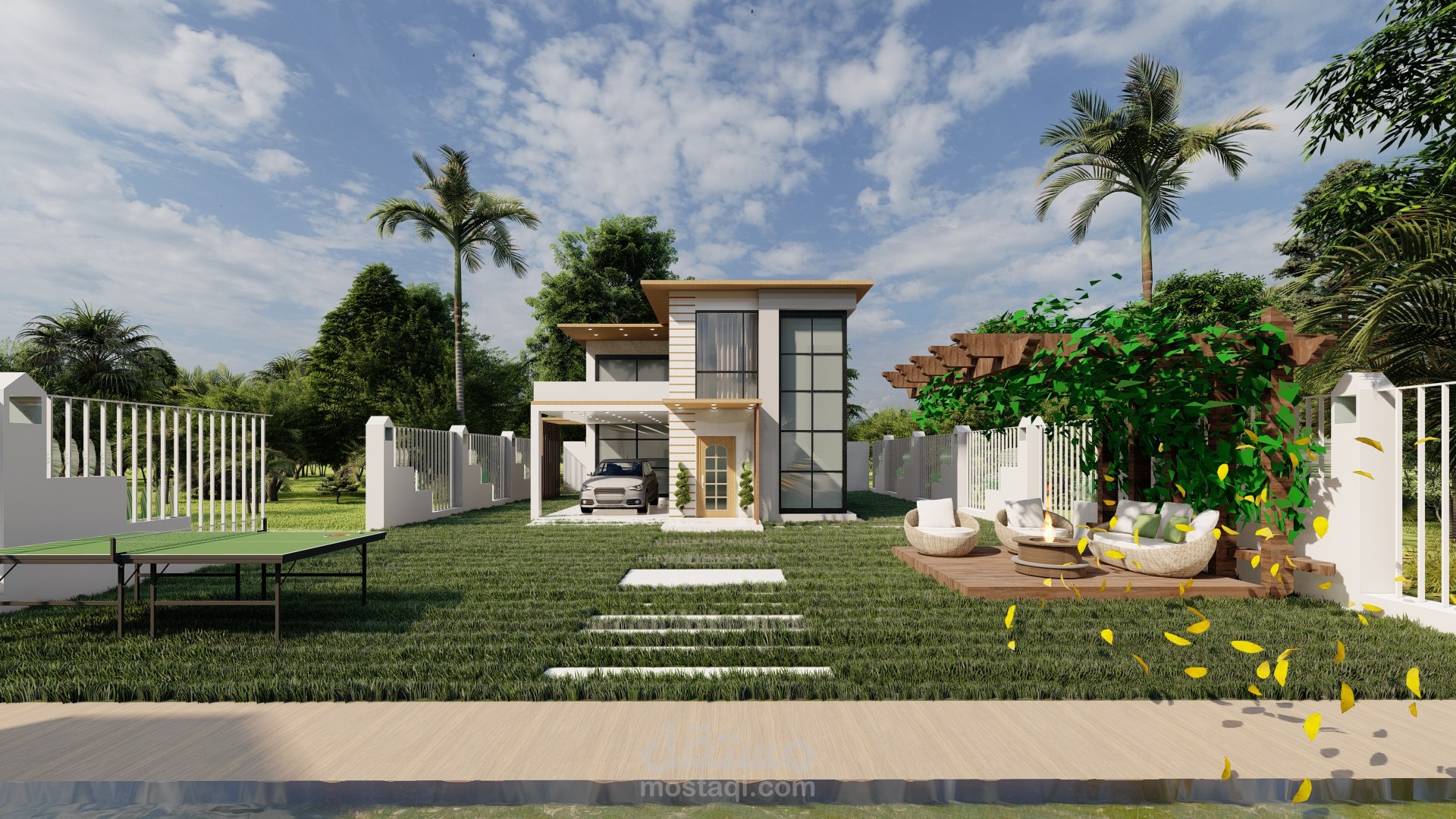تصميم شاليه في السعودية