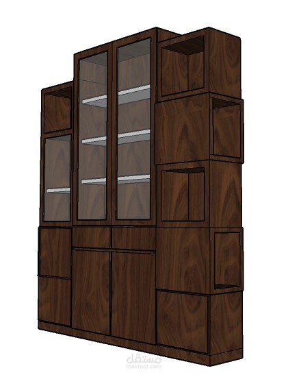 تصميم الاثاث (بوفيه)