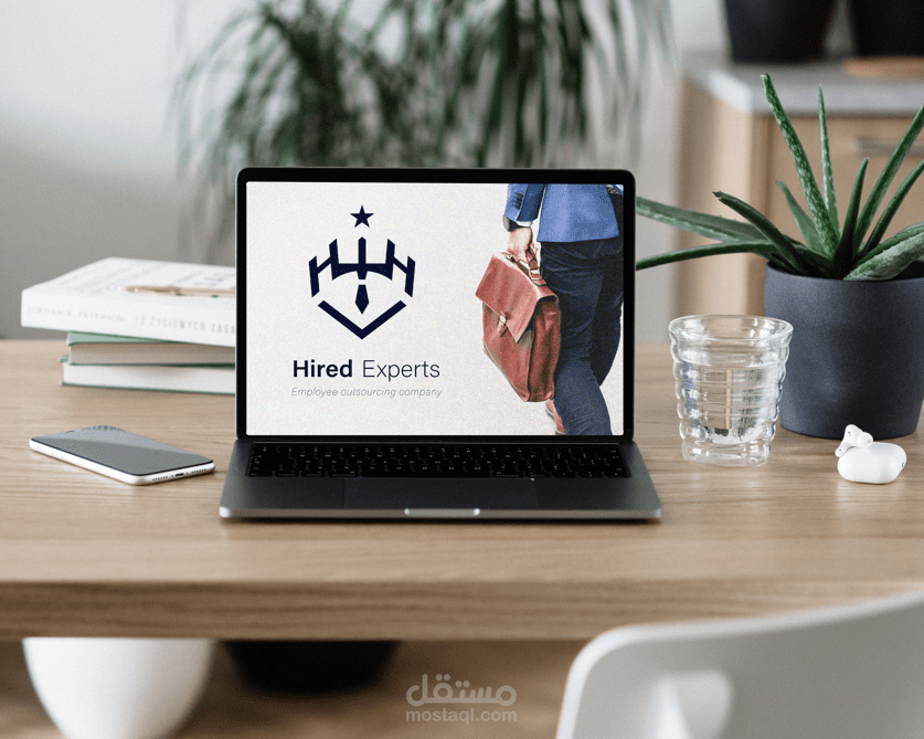 تصميم لوقو لمنصة توظيفية