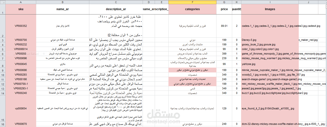 سحب منتجات ماجينتو