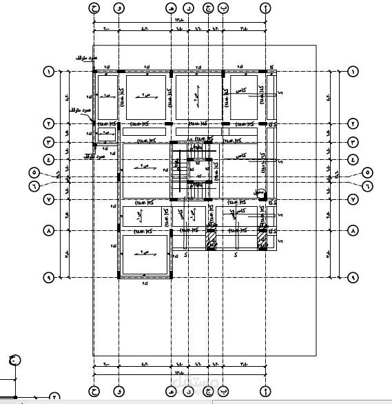 نماذج من مخططات انشائية