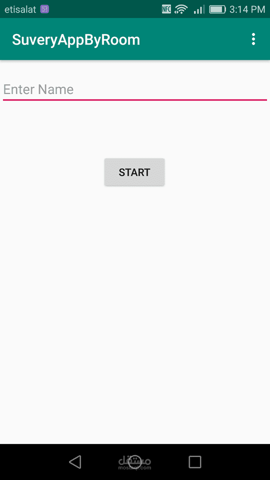 تطبيق استطلاع رأي Survey App