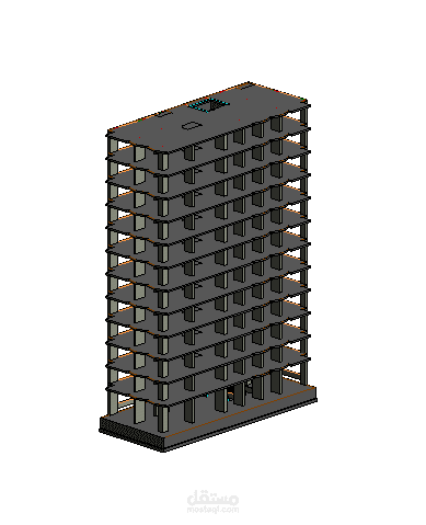 تصميم لعمارة سكنية