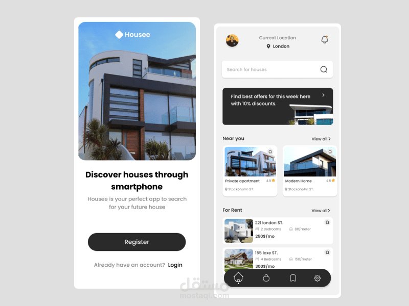 Real Estate - Mobile App