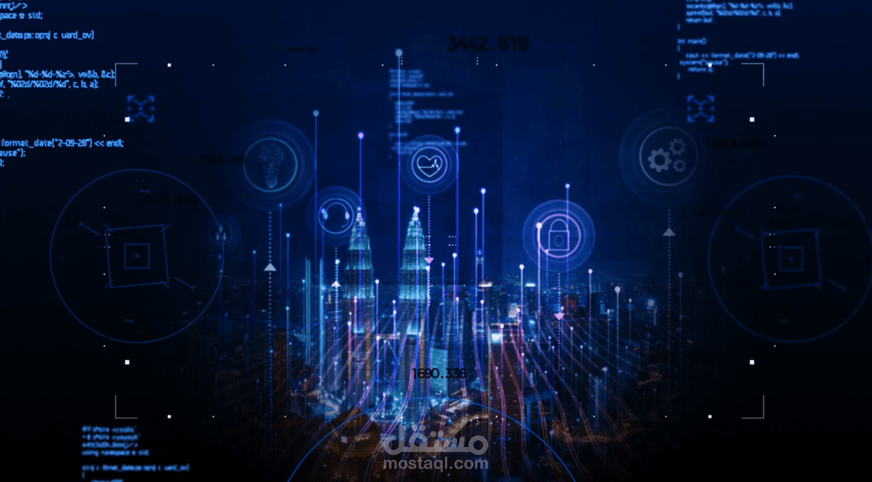 تصميم فديو لشركة  انظمة الكترونيه