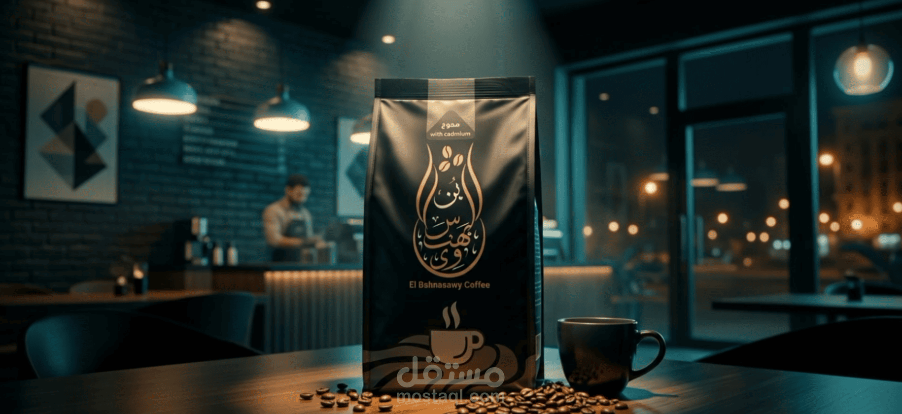 El-Bahnasawy Coffee | AI Commercial Video & Post-Production