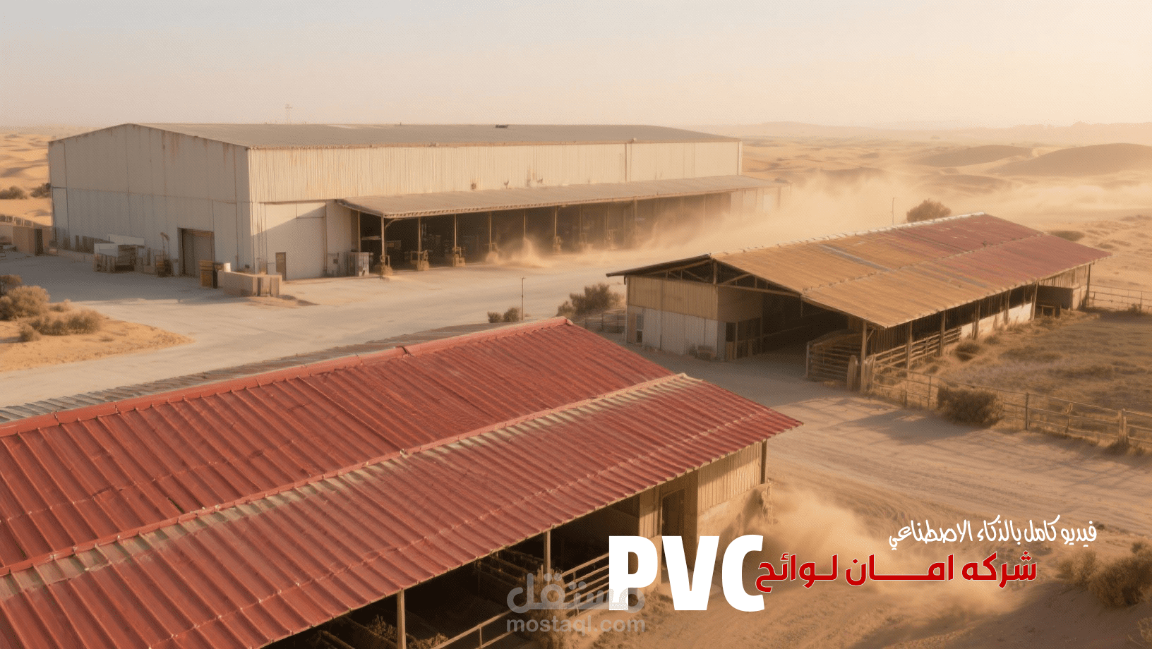 فيديو اعلان سينمائي واقعي بالذكاء الاصطناعي لشركه مقاولات