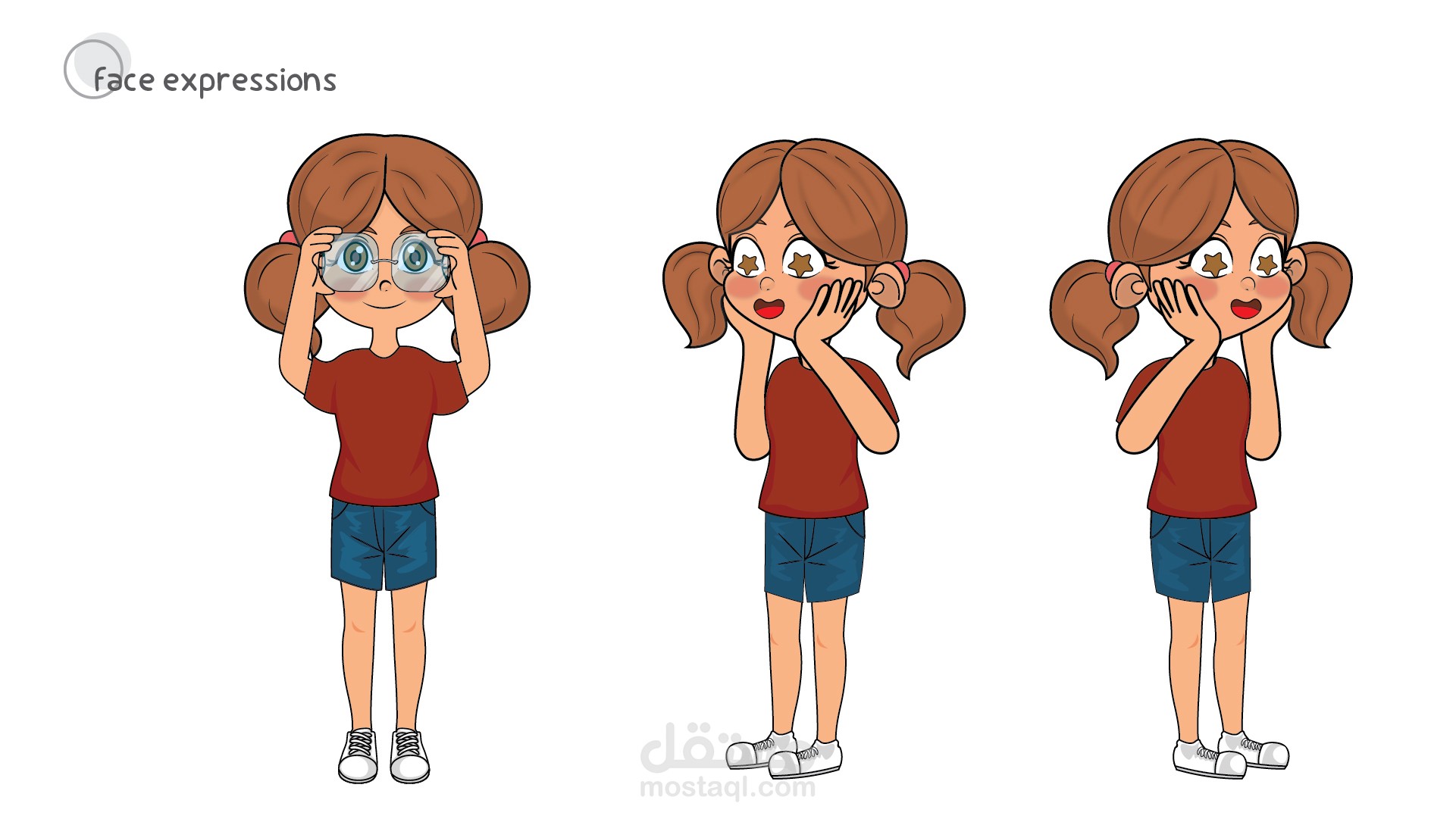 رسم شخصيات كرتونية