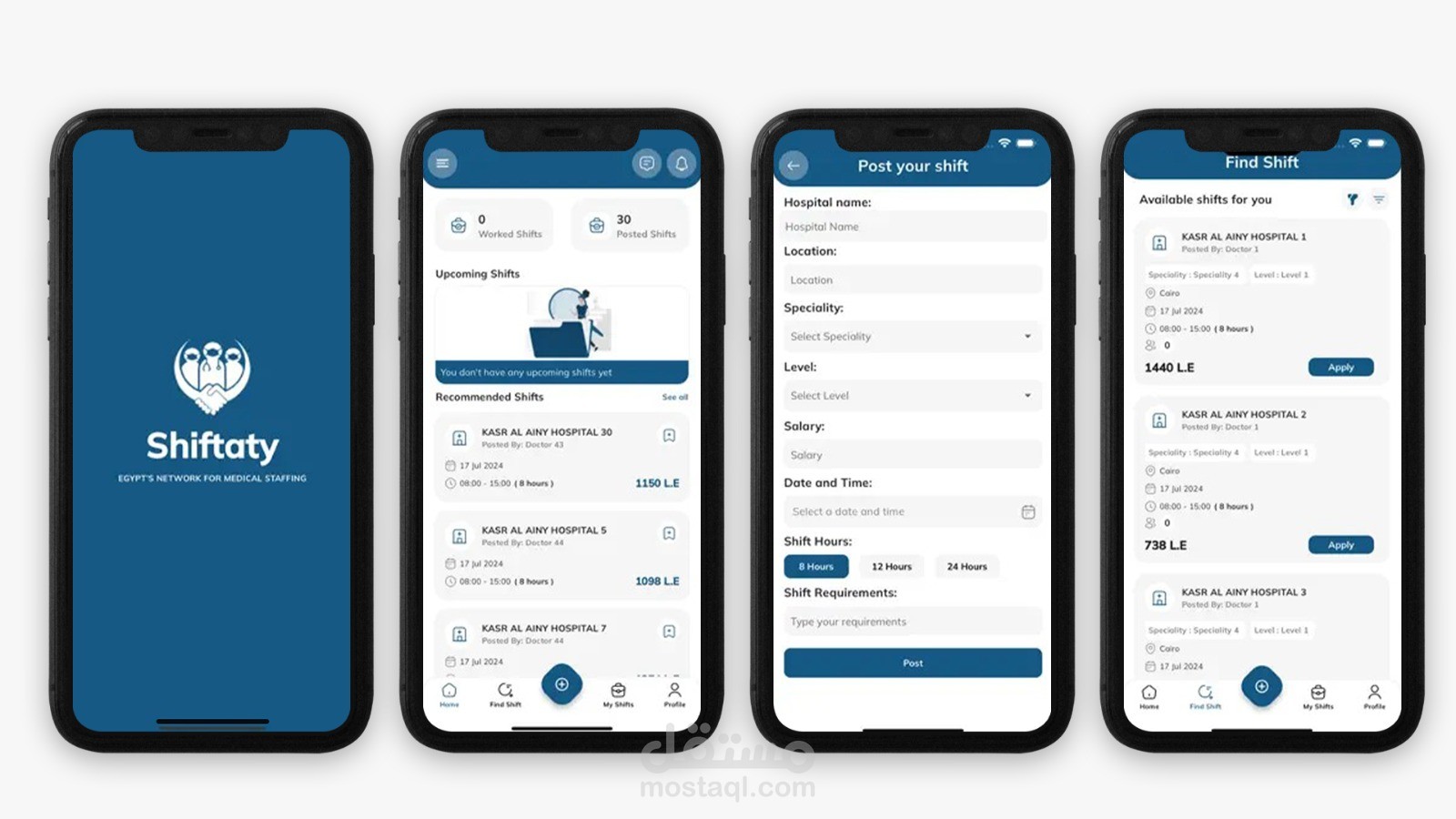 Shiftaty App — Medical Application