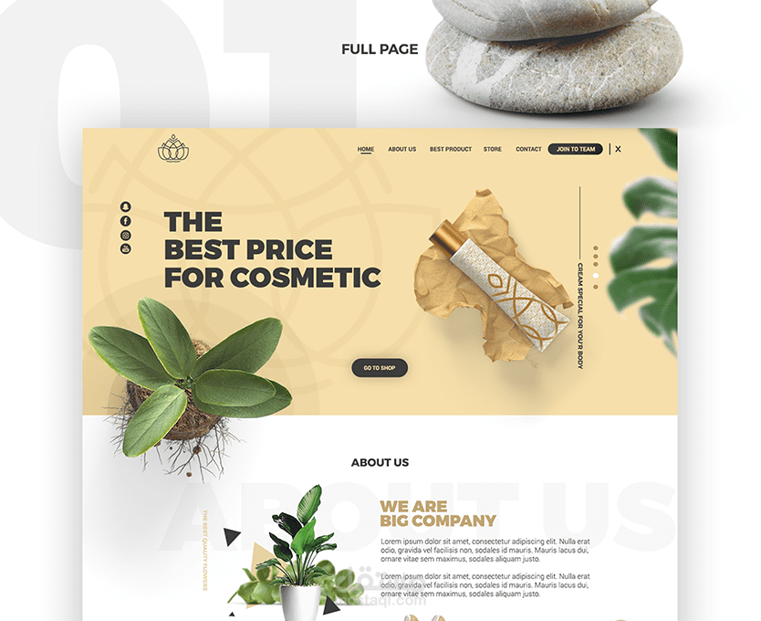 olla spa | UI website