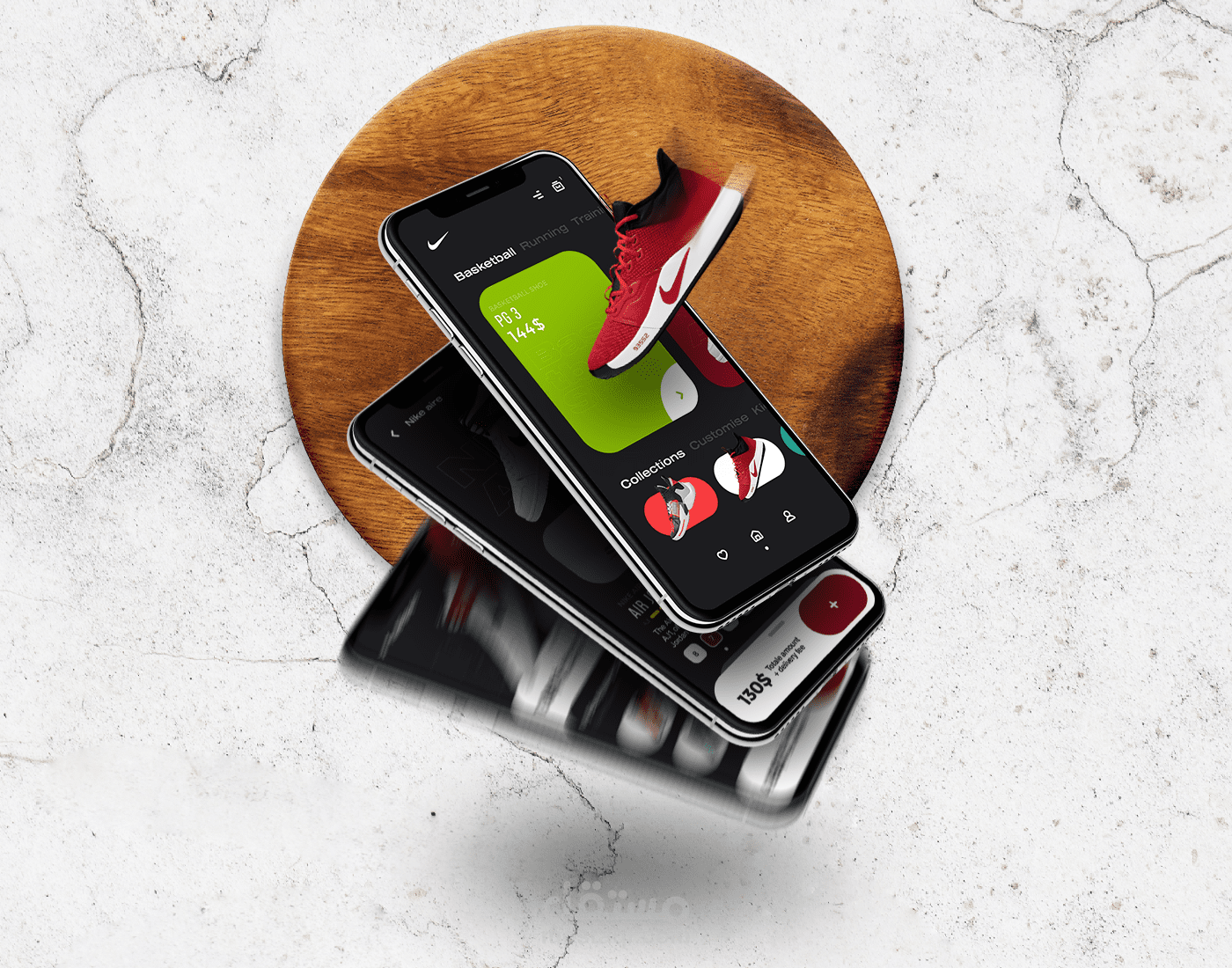 Nike store ui - Freebie