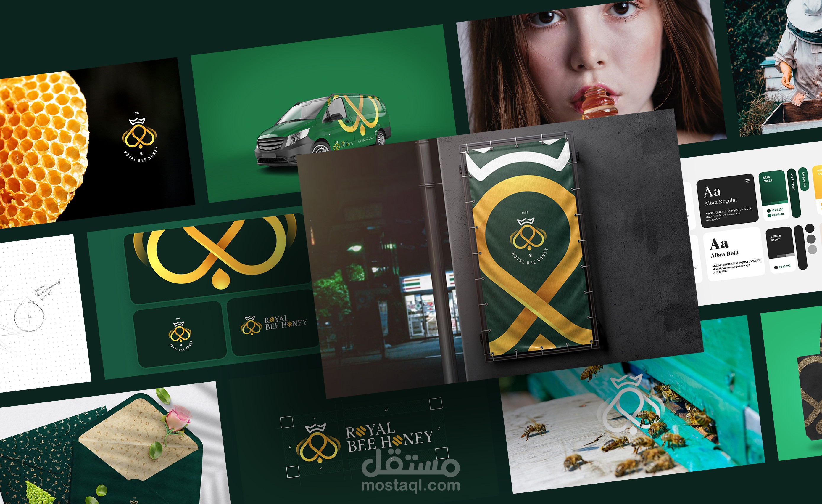 Royal Bee Honey - Branding