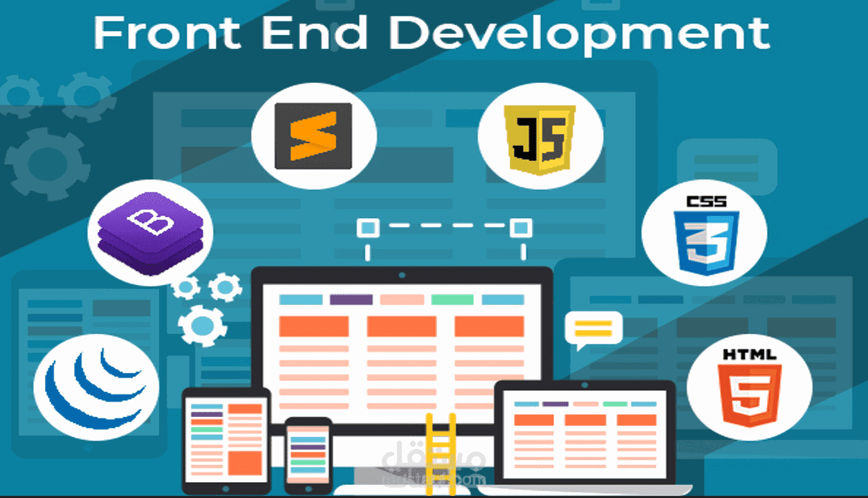 تصميم موقعك الخاص او الخاص بعملك (Frontend)