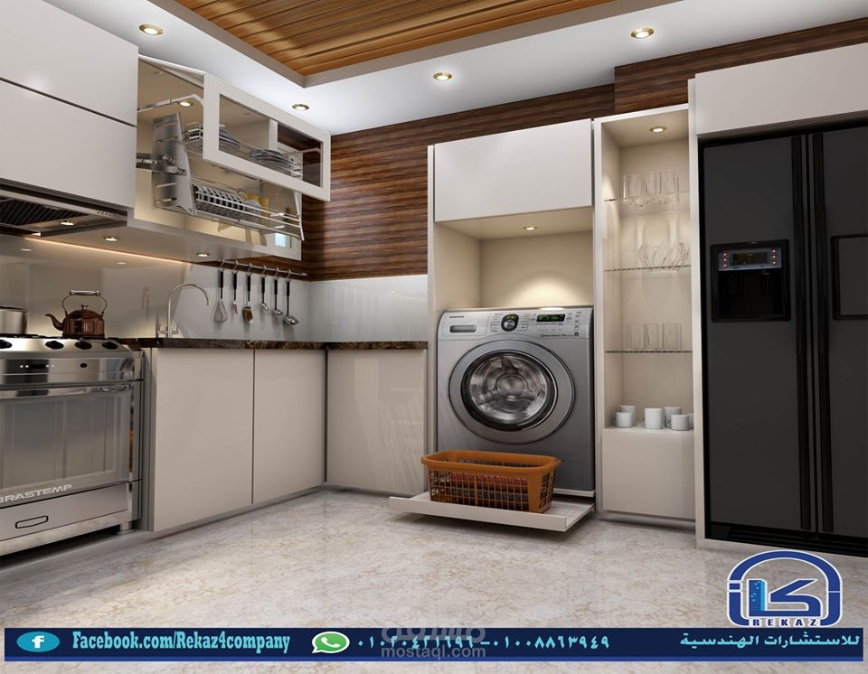 تصميم داخلي لمطبخ