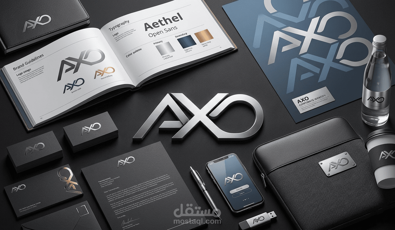 تصميم هوية بصررية تميز شركتك