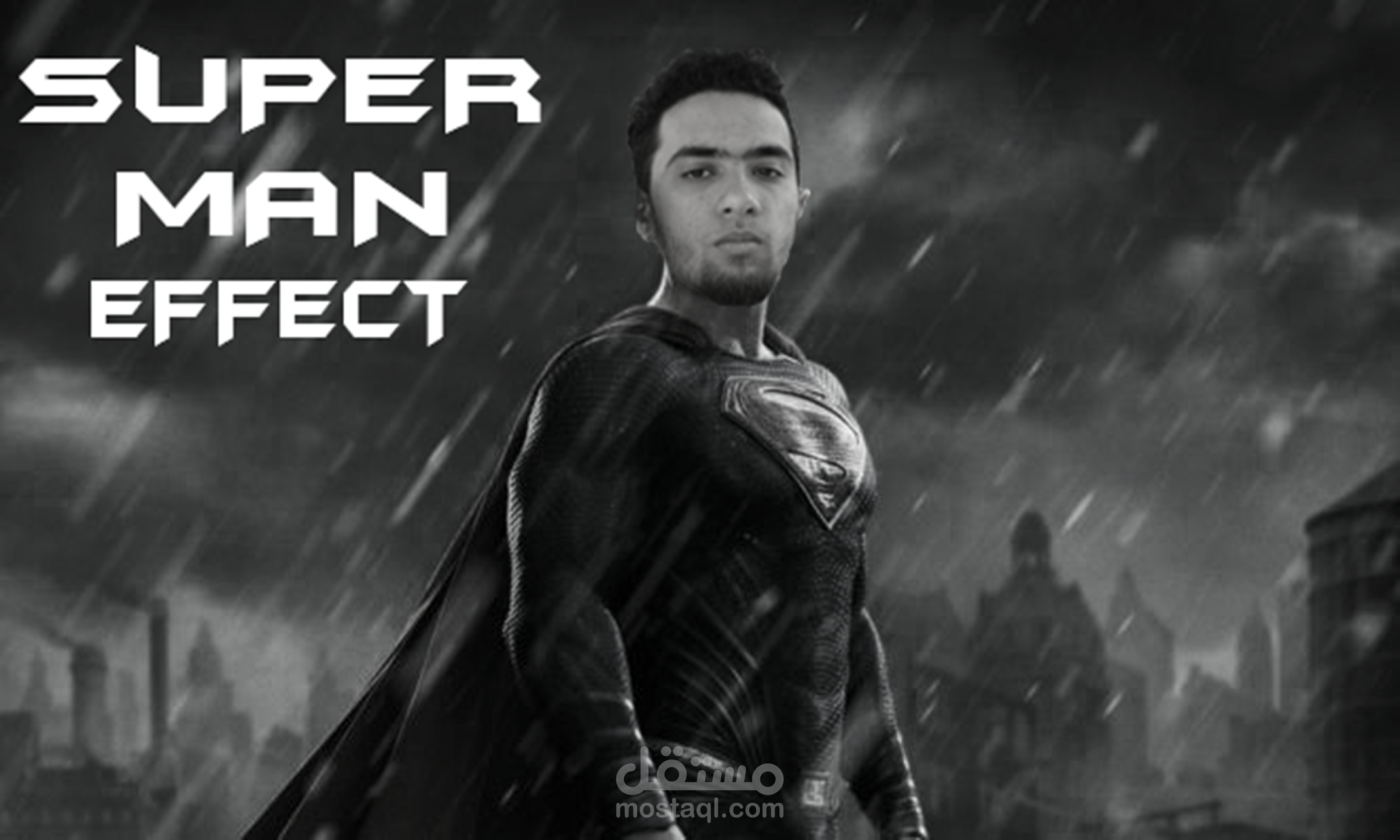 ازاى تطير زى سوبر مان باقل امكانيات على بريمير- How to fly Super Man with no budget in adobe premier
