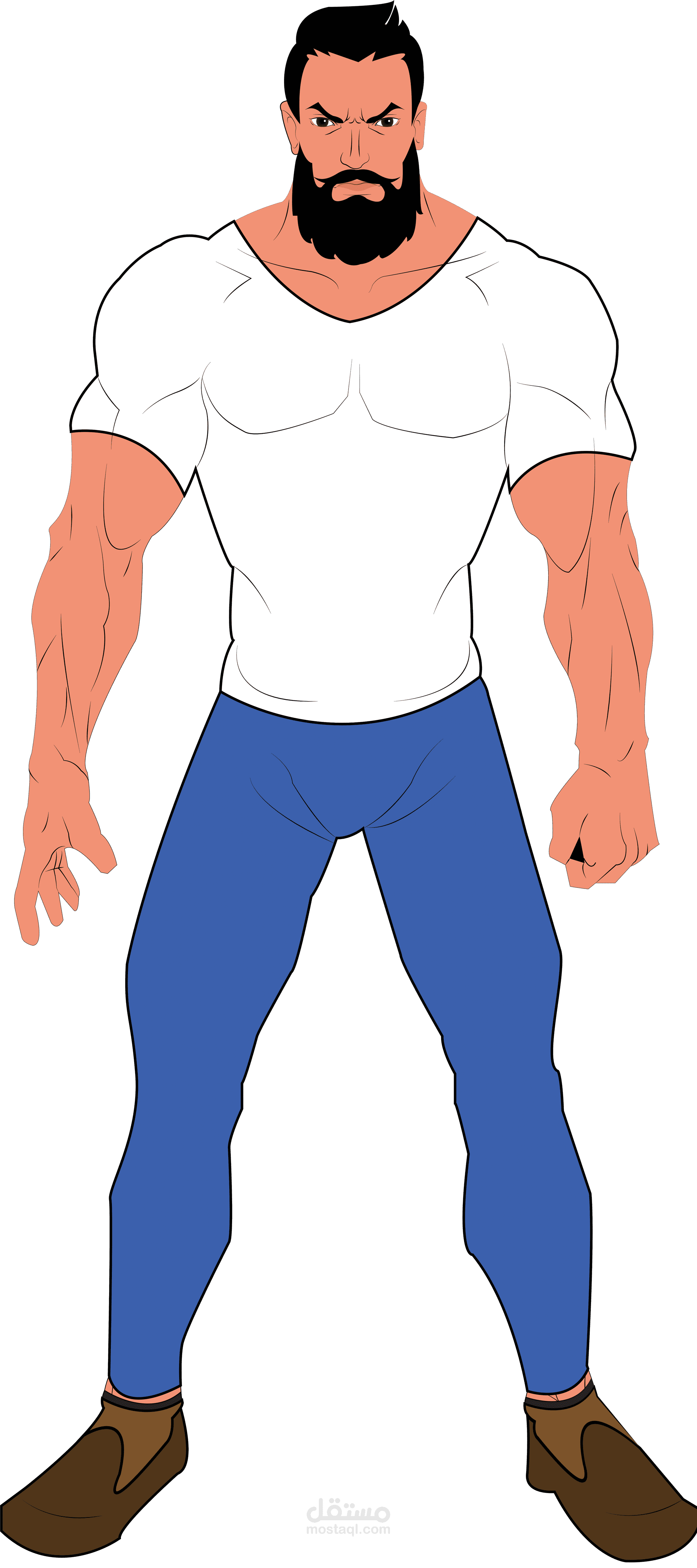 الرجل صاحب الحية