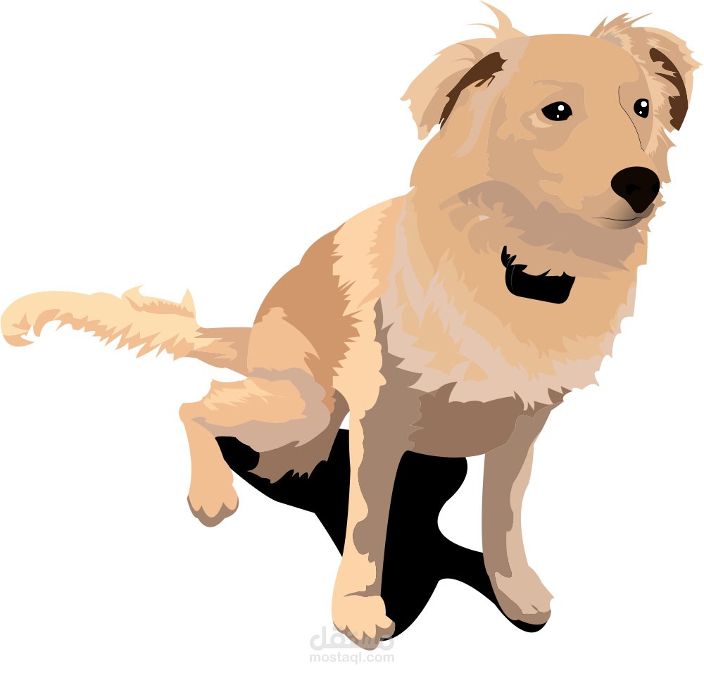 رسم حيوان اليف