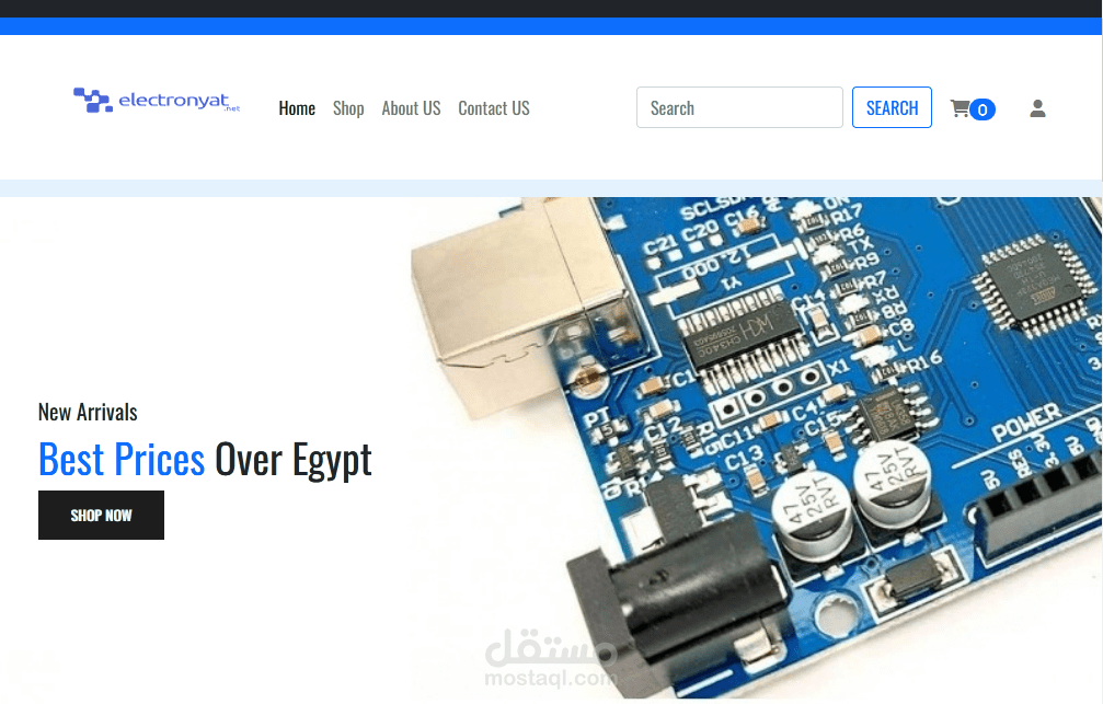 e-commerce website