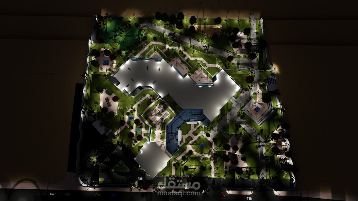 مستشفى علاجي ترفيهي سياحي