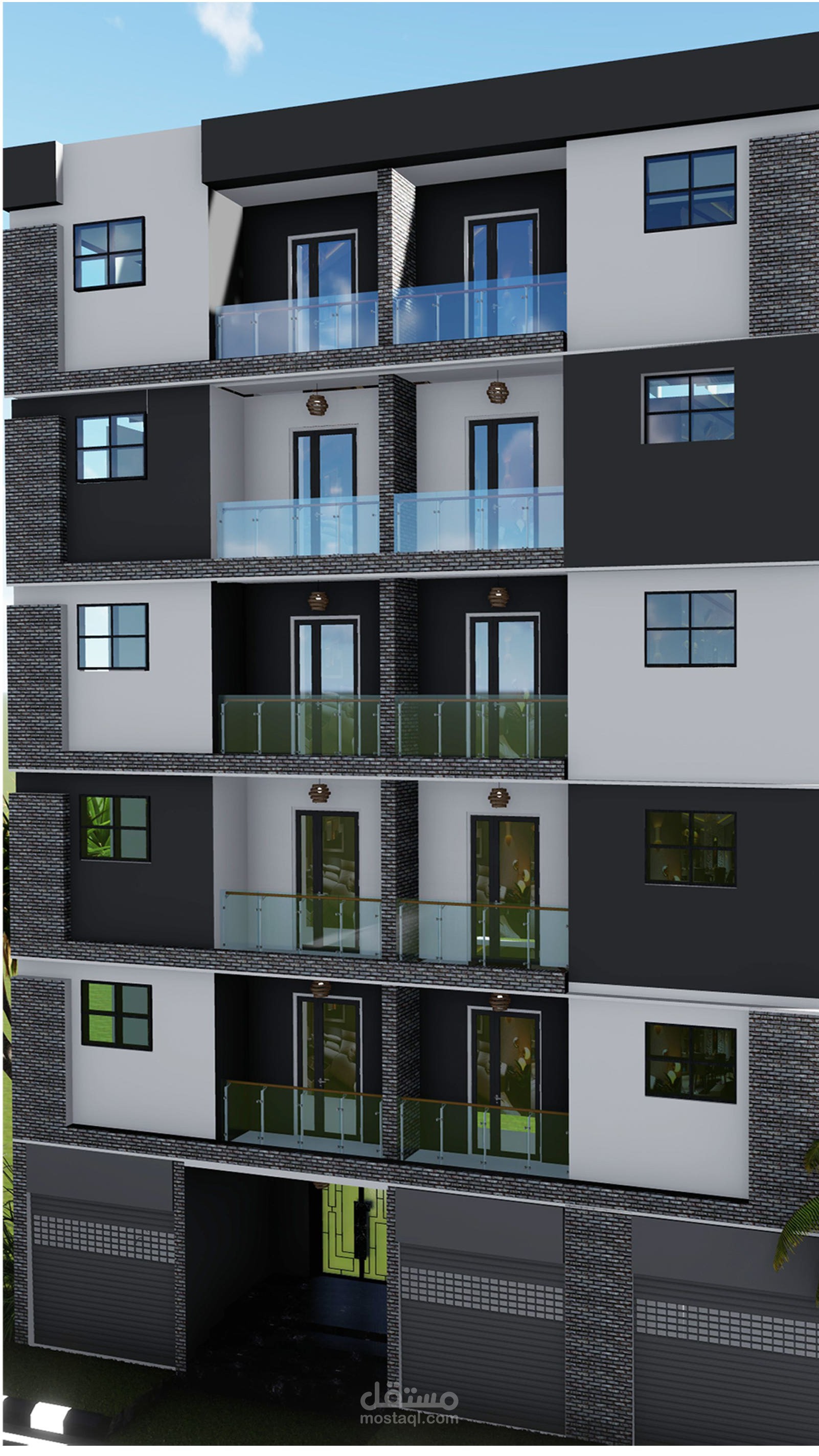 تصيميم واجهة عمارة