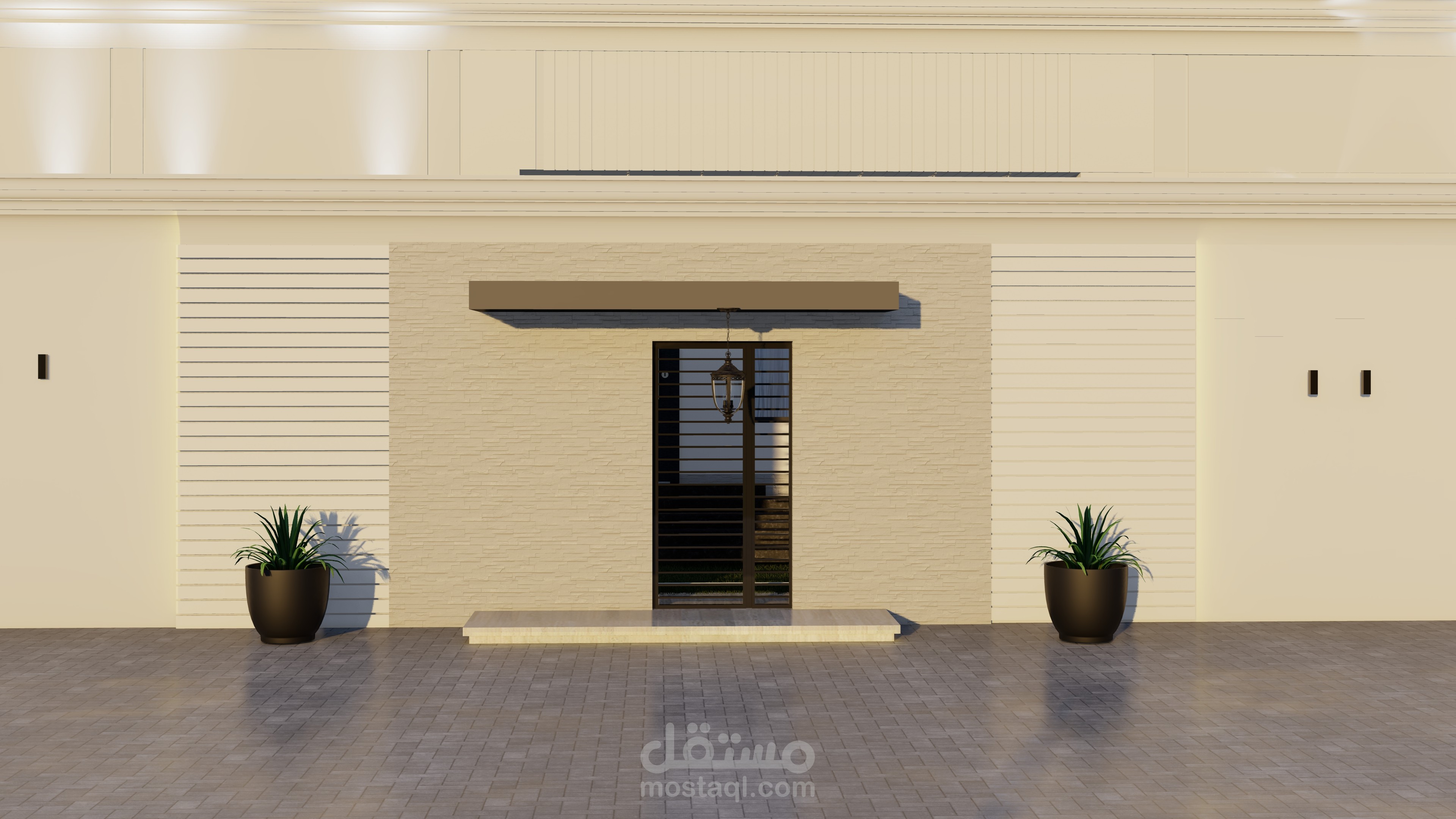 واجهة بالالطراز النيو كلاسيك