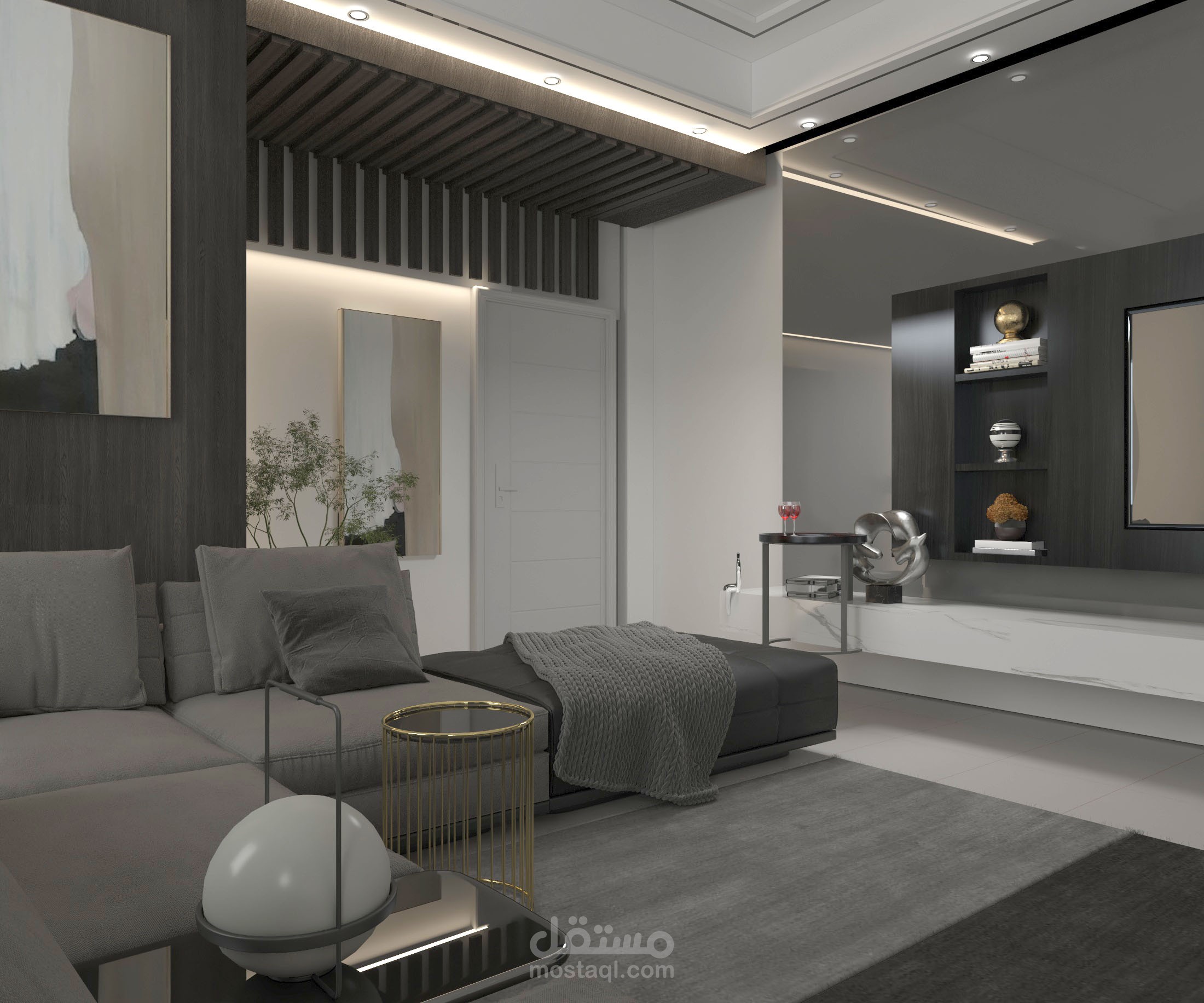 تصميم غرفة معيشة